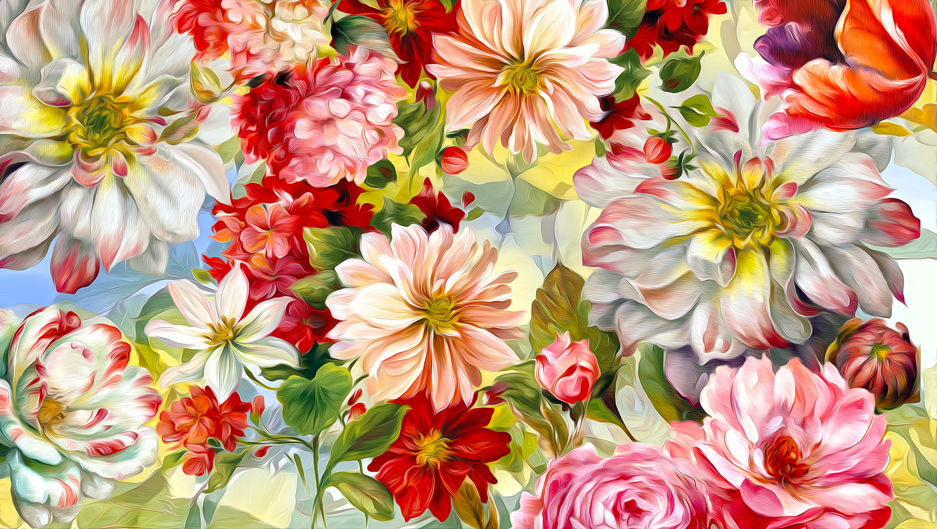 Download mobile wallpaper Flowers, Flower, Artistic for free.