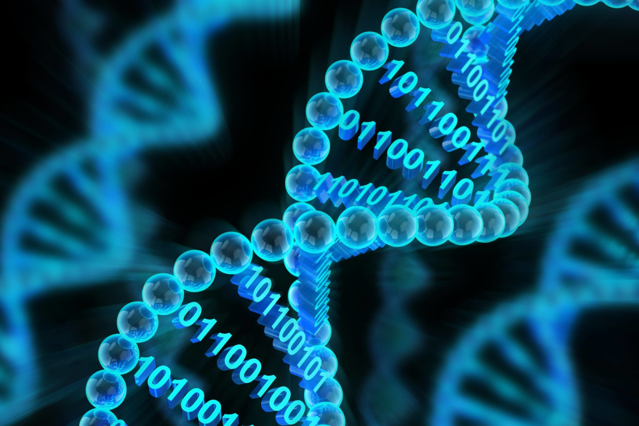 Download mobile wallpaper Artistic, Dna Structure for free.