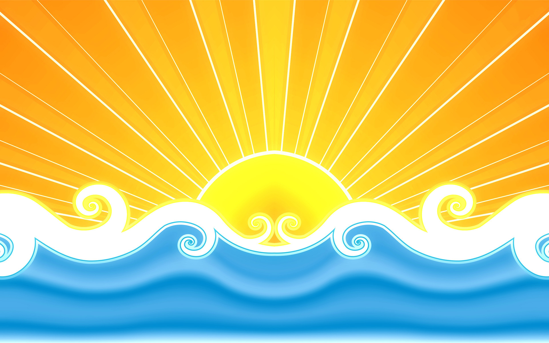 Free download wallpaper Sun, Summer, Artistic on your PC desktop