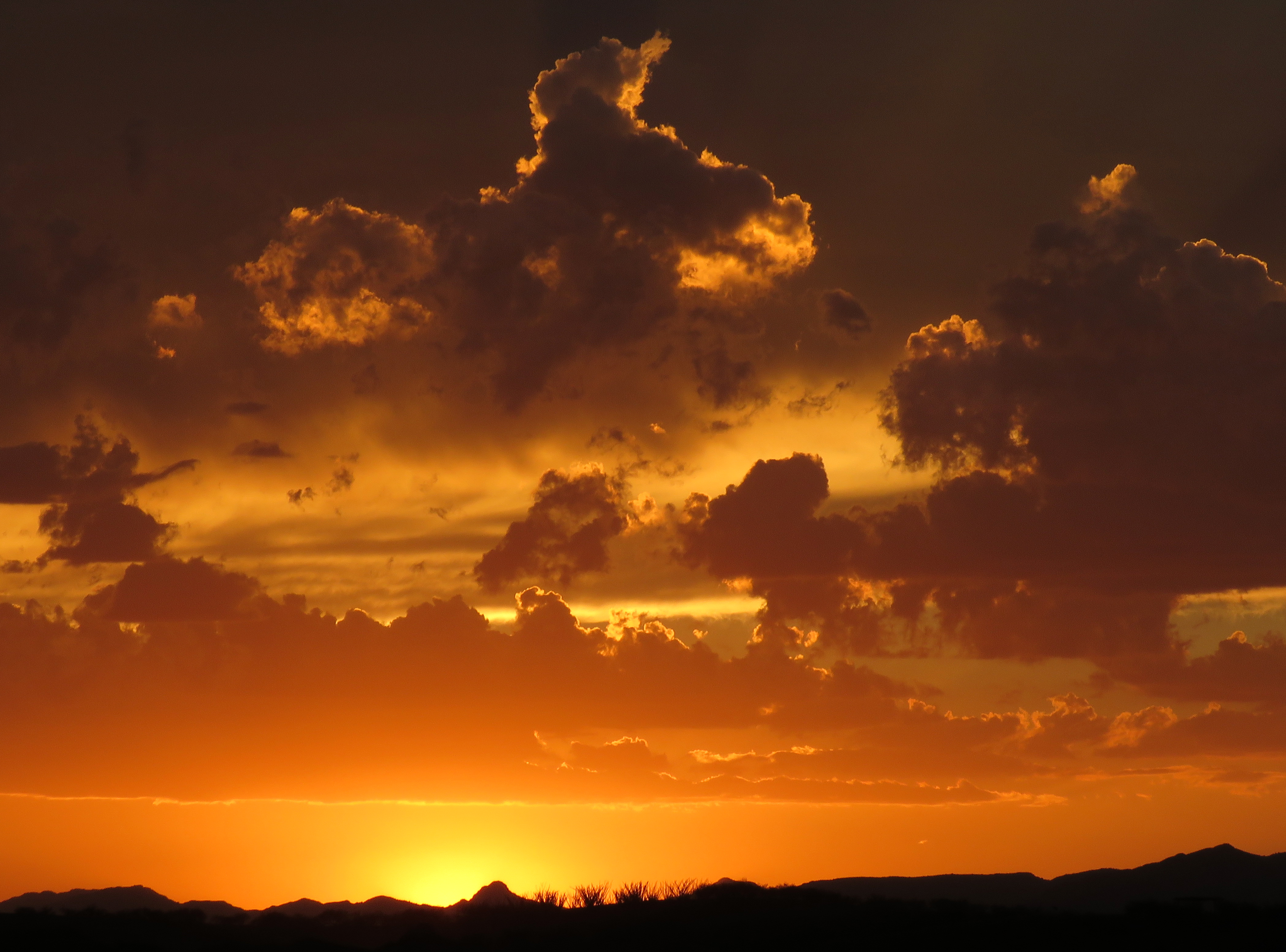 114339 Hintergrundbild herunterladen natur, sunset, sky, clouds, horizont, bewölkt - Bildschirmschoner und Bilder kostenlos