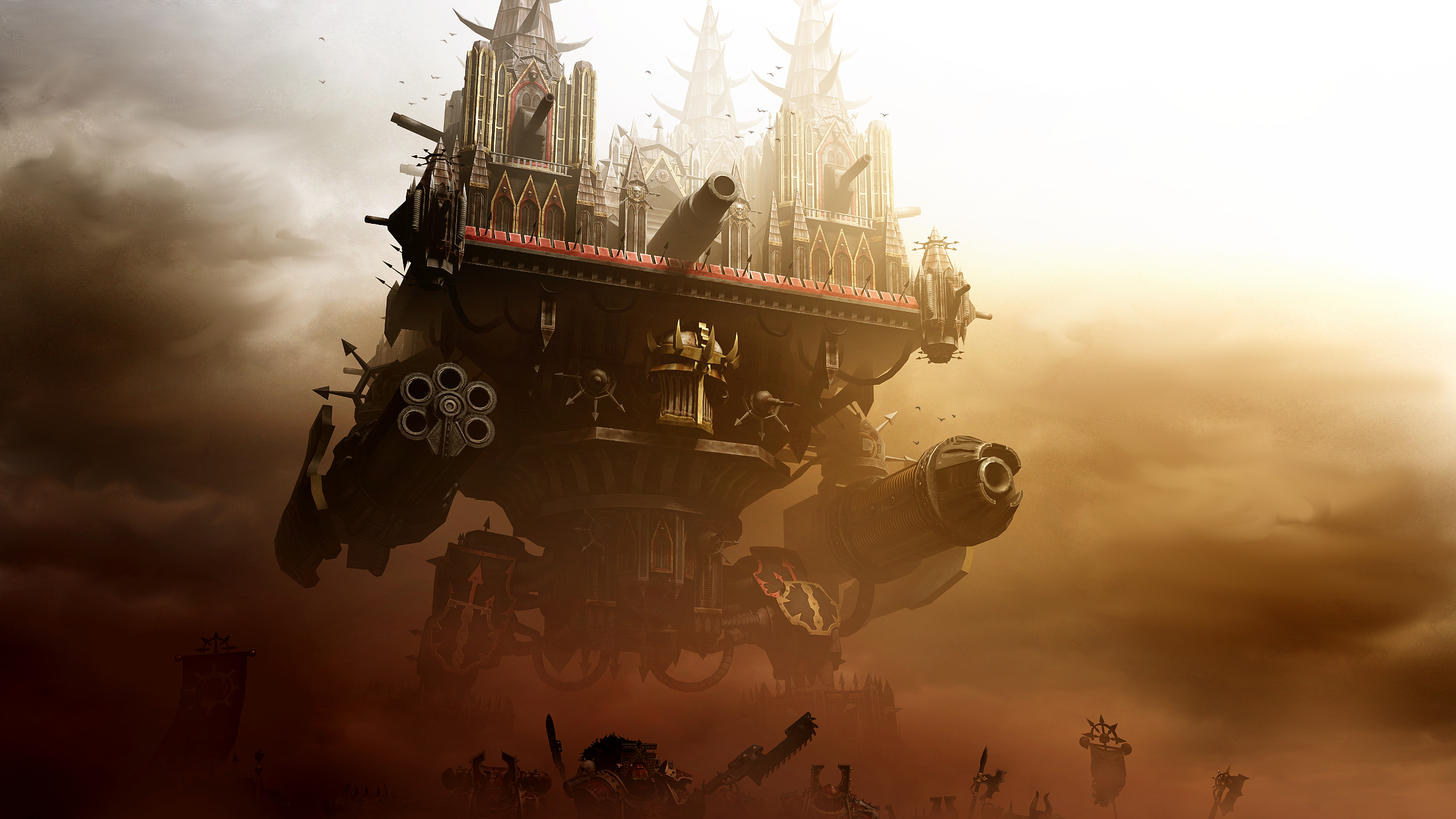 Download mobile wallpaper Weapon, Warhammer, Robot, Warhammer 40K, Video Game for free.