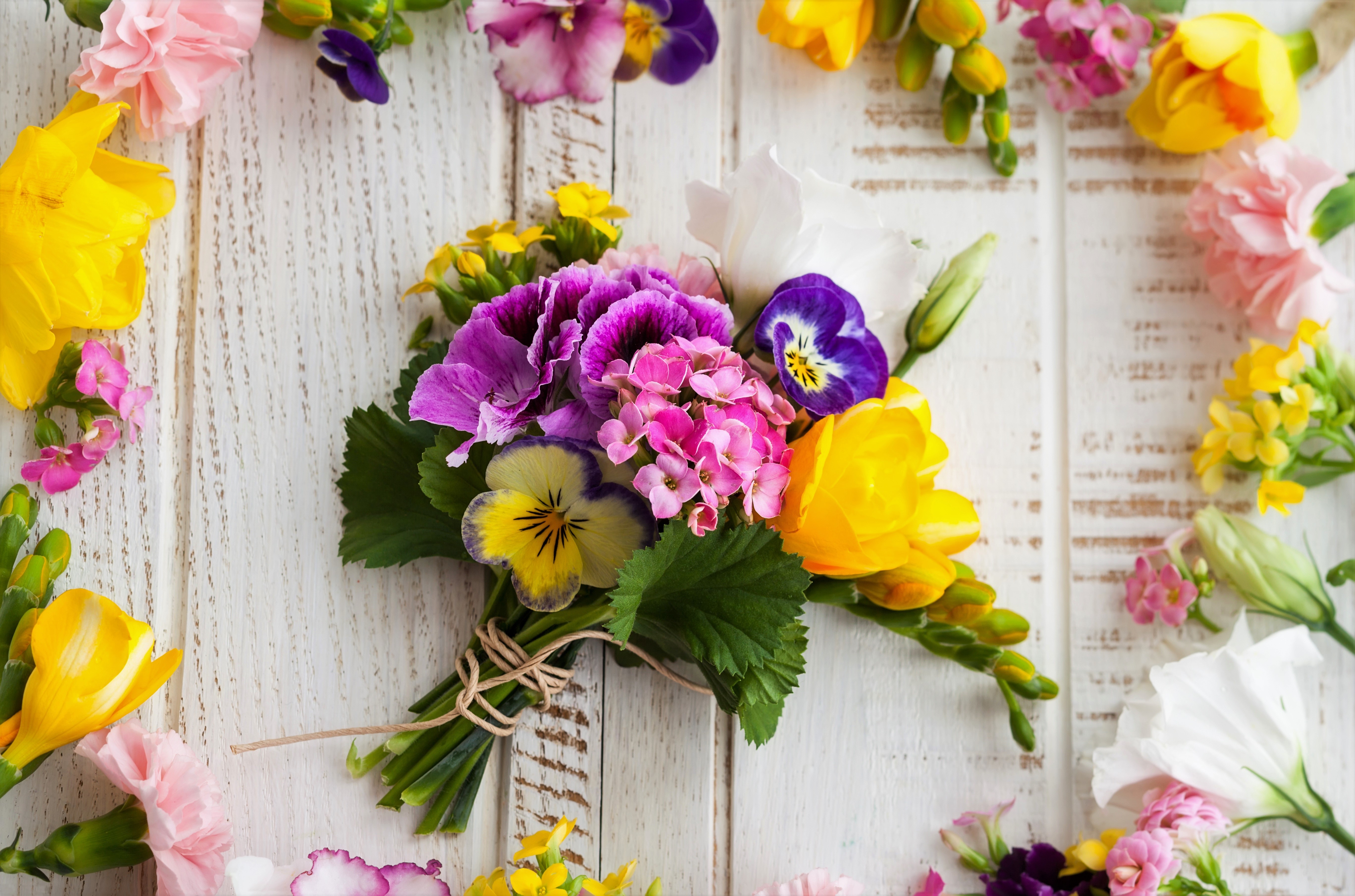 Laden Sie das Blume, Strauß, Bunt, Frühling, Menschengemacht, Stillleben-Bild kostenlos auf Ihren PC-Desktop herunter