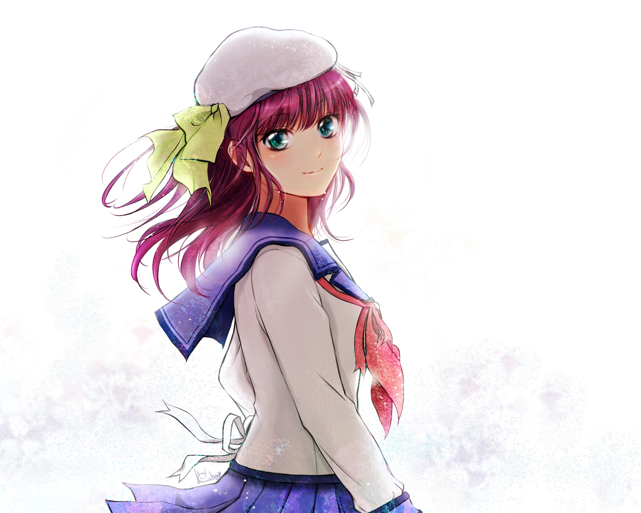 Laden Sie das Animes, Angel Beats!, Juri Nakamura-Bild kostenlos auf Ihren PC-Desktop herunter