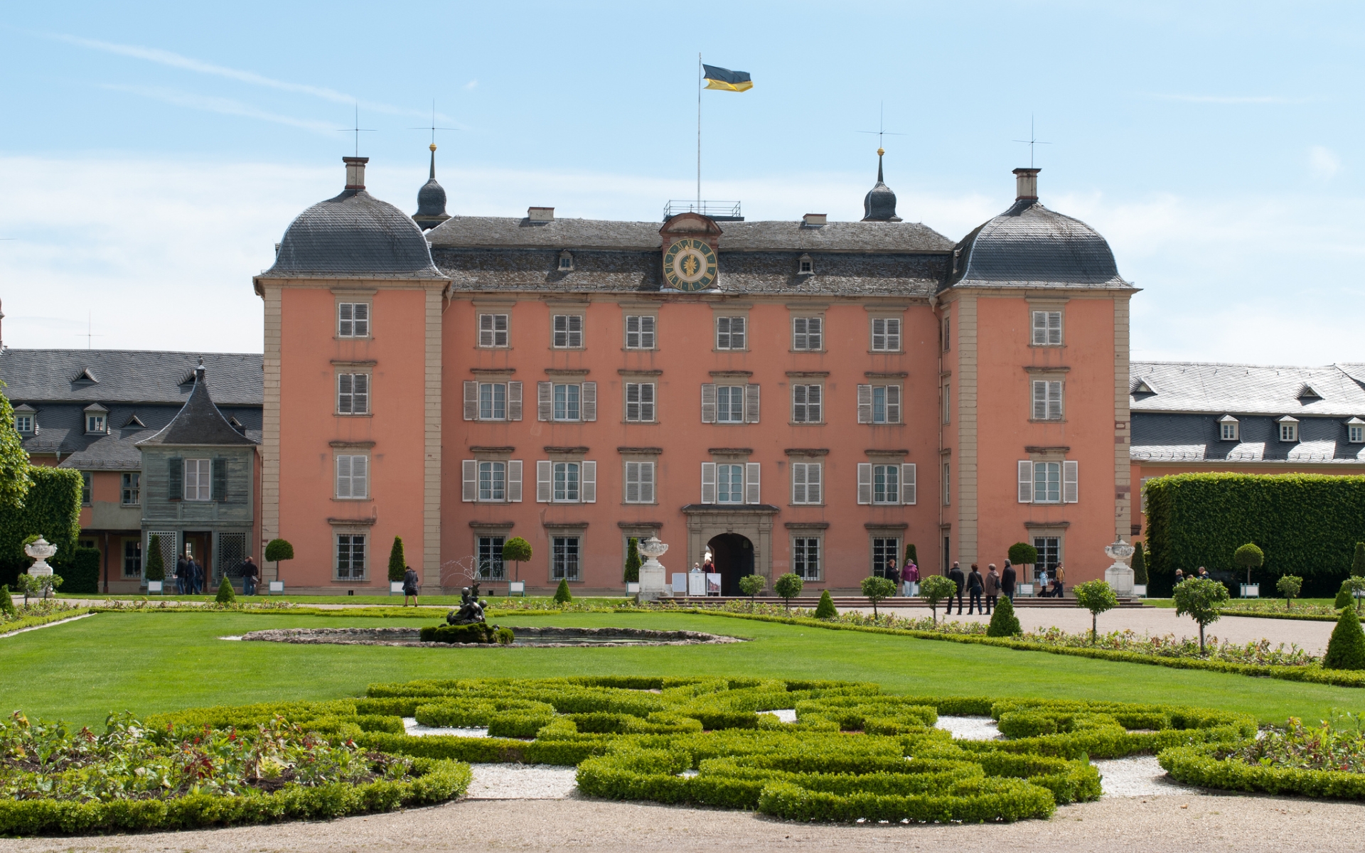 man made, schwetzingen palace, palaces