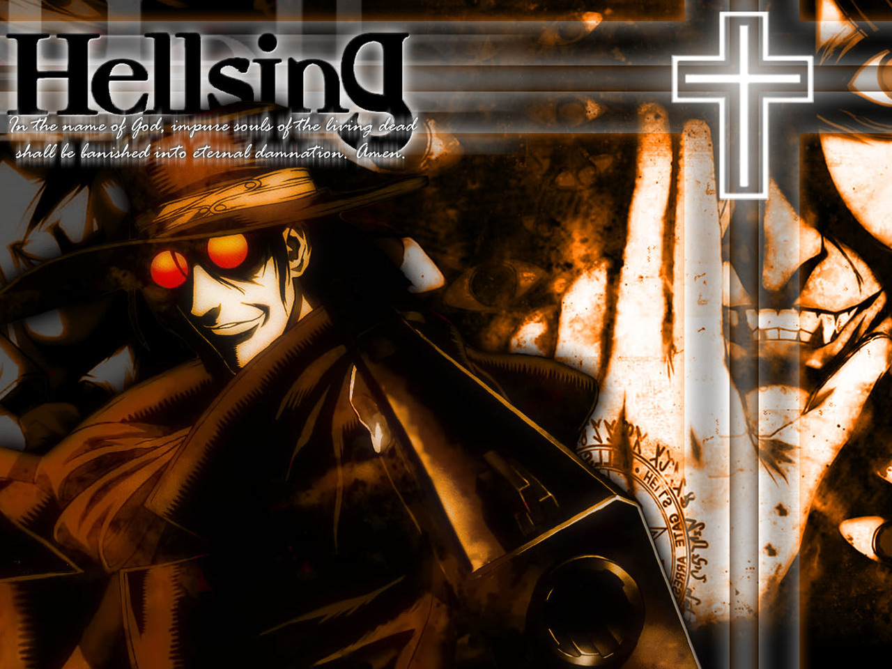 Téléchargez des papiers peints mobile Animé, Hellsing gratuitement.