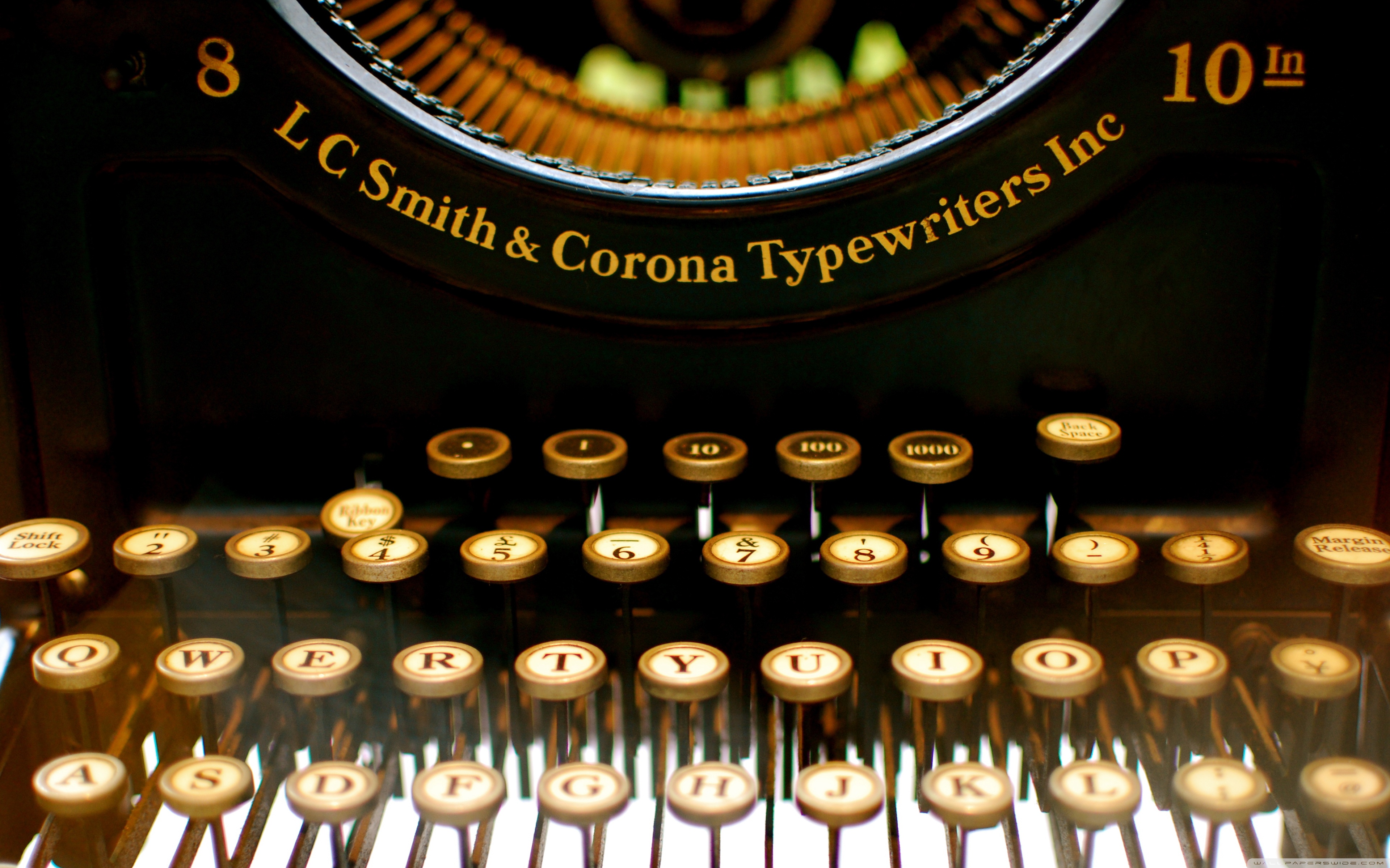 Die besten Schreibmaschine-Hintergründe für den Telefonbildschirm