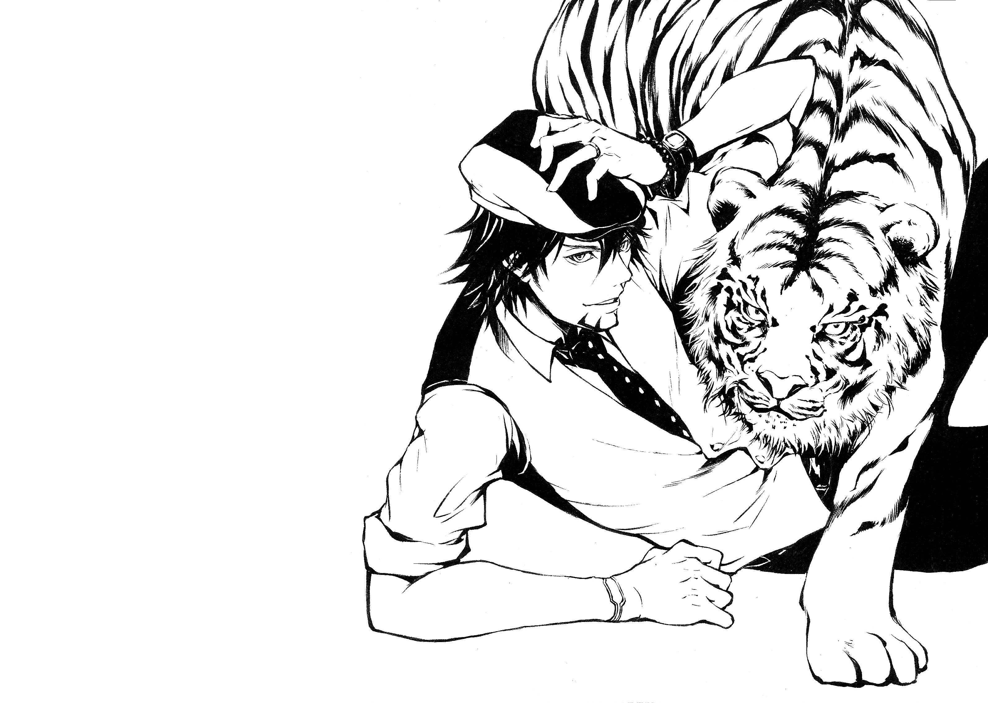 Handy-Wallpaper Animes, Tiger & Bunny, Kotetsu T Kaburagi kostenlos herunterladen.