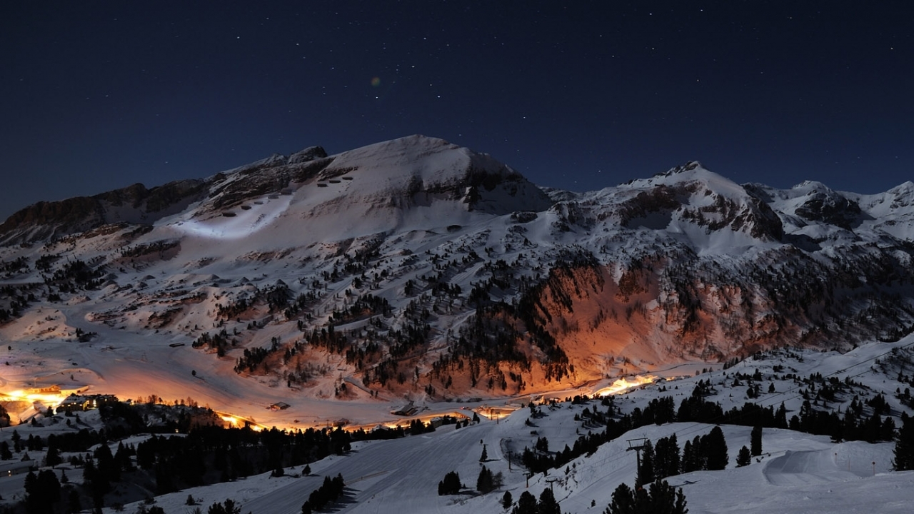 無料モバイル壁紙山脈, 冬, 雪, 風景をダウンロードします。
