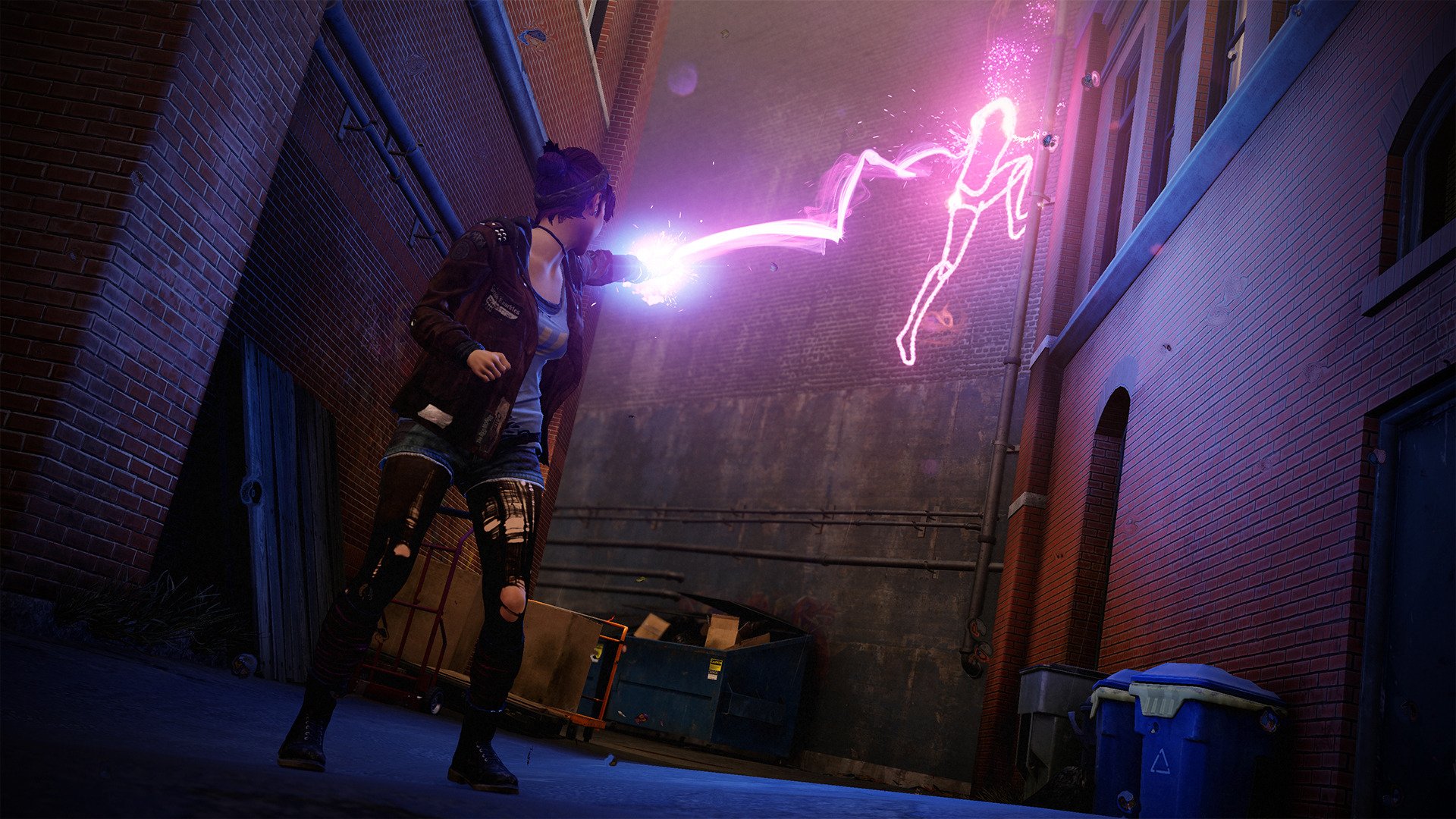 video game, infamous: first light