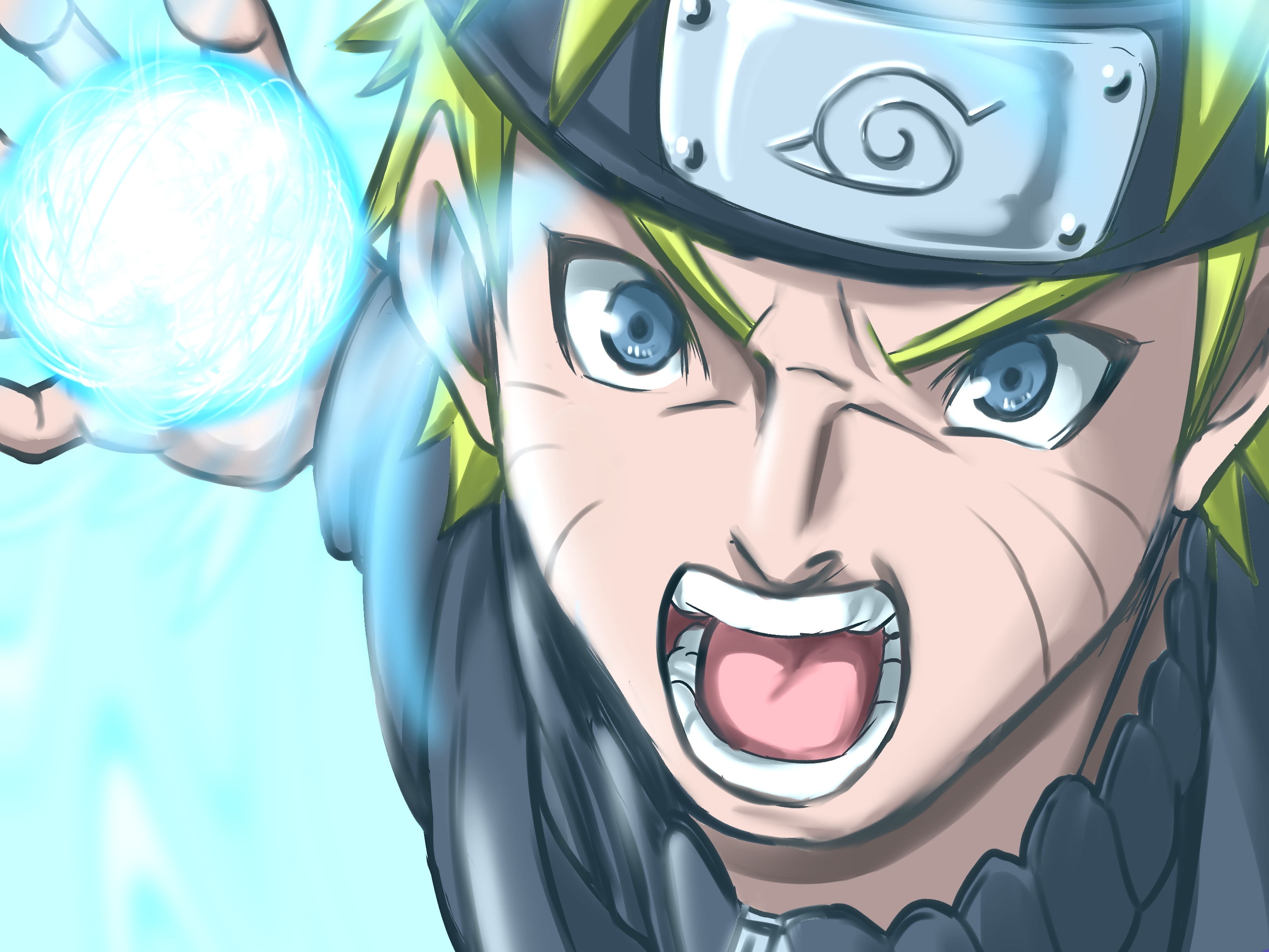Download mobile wallpaper Anime, Naruto, Naruto Uzumaki, Rasengan (Naruto) for free.
