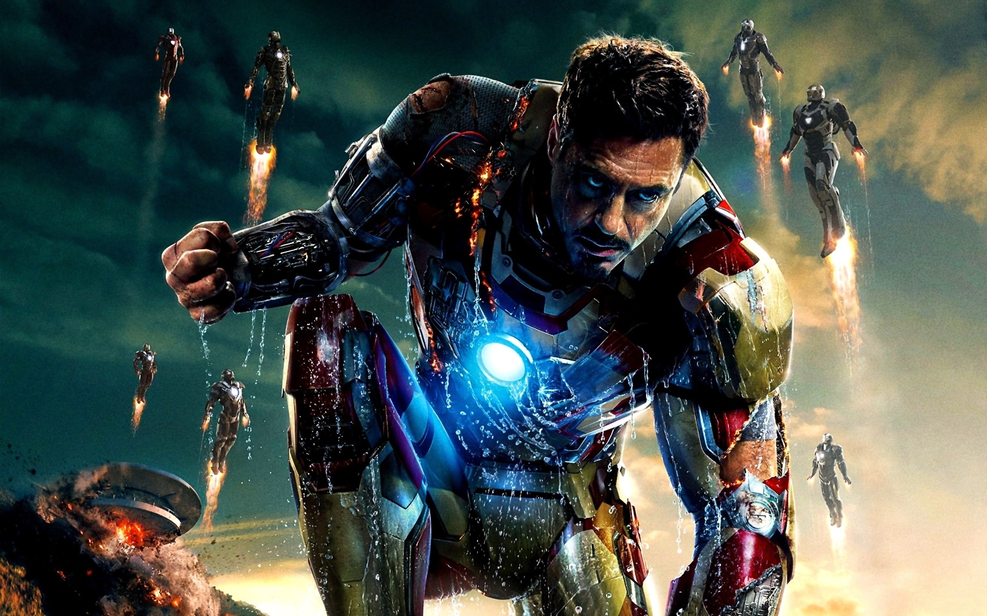 Download mobile wallpaper Iron Man, Movie, Superhero, Iron Man 3 for free.