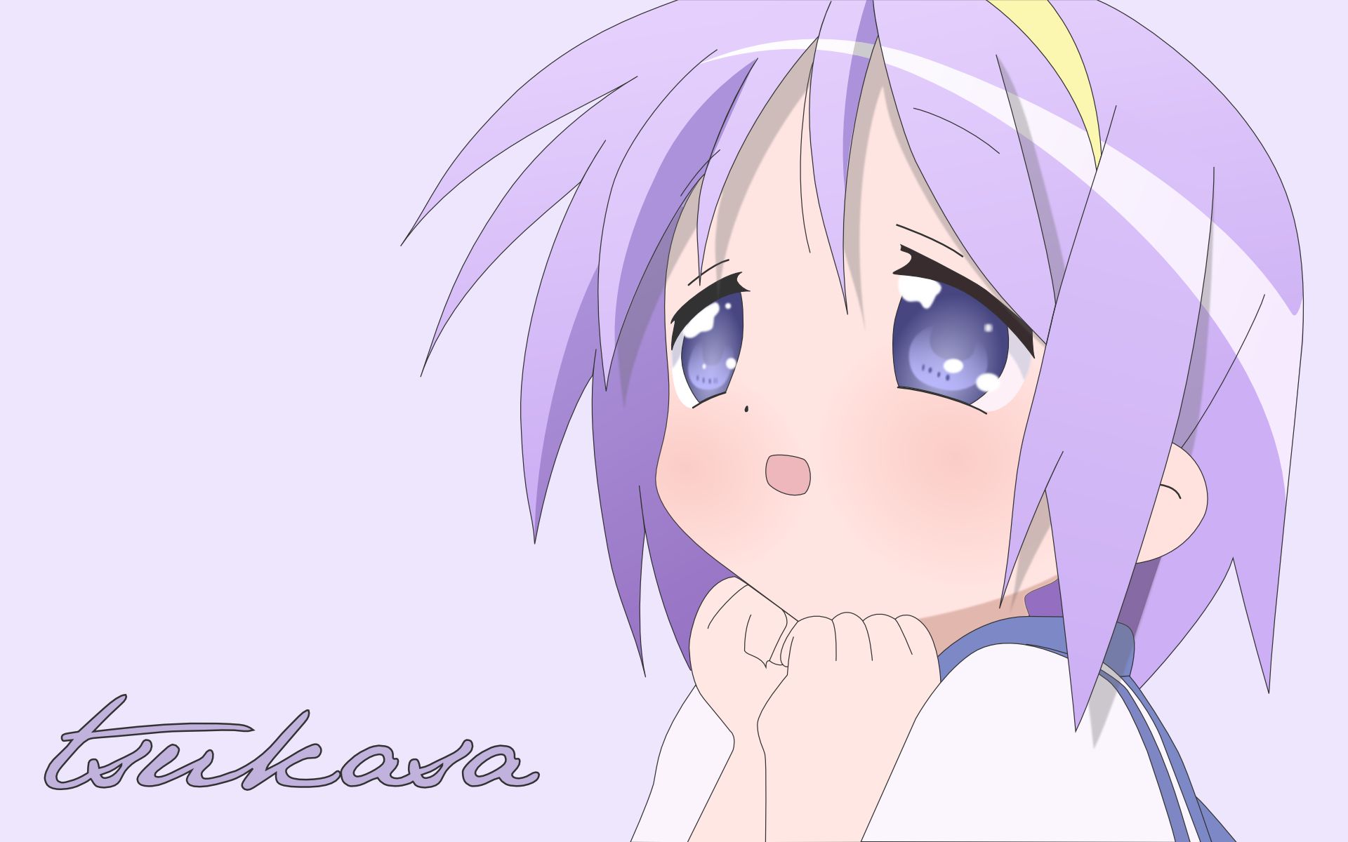 Laden Sie das Animes, Raki Suta: Lucky Star, Tsukasa Hiiragi-Bild kostenlos auf Ihren PC-Desktop herunter