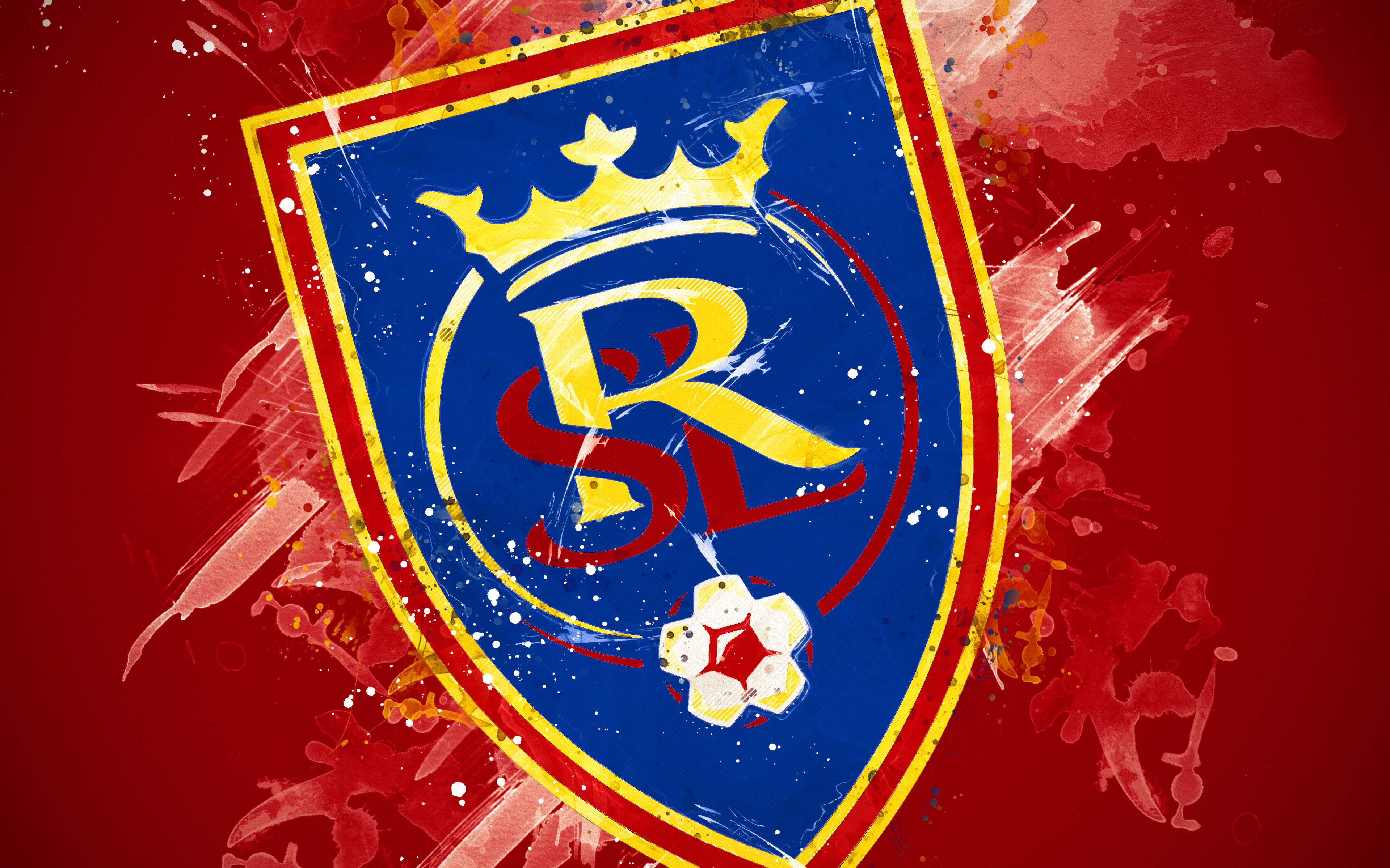 Download mobile wallpaper Sports, Logo, Emblem, Soccer, Mls, Real Salt Lake for free.