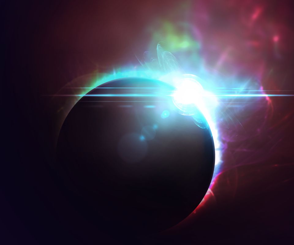Descarga gratis la imagen Espacio, Abstracto, Eclipse en el escritorio de tu PC