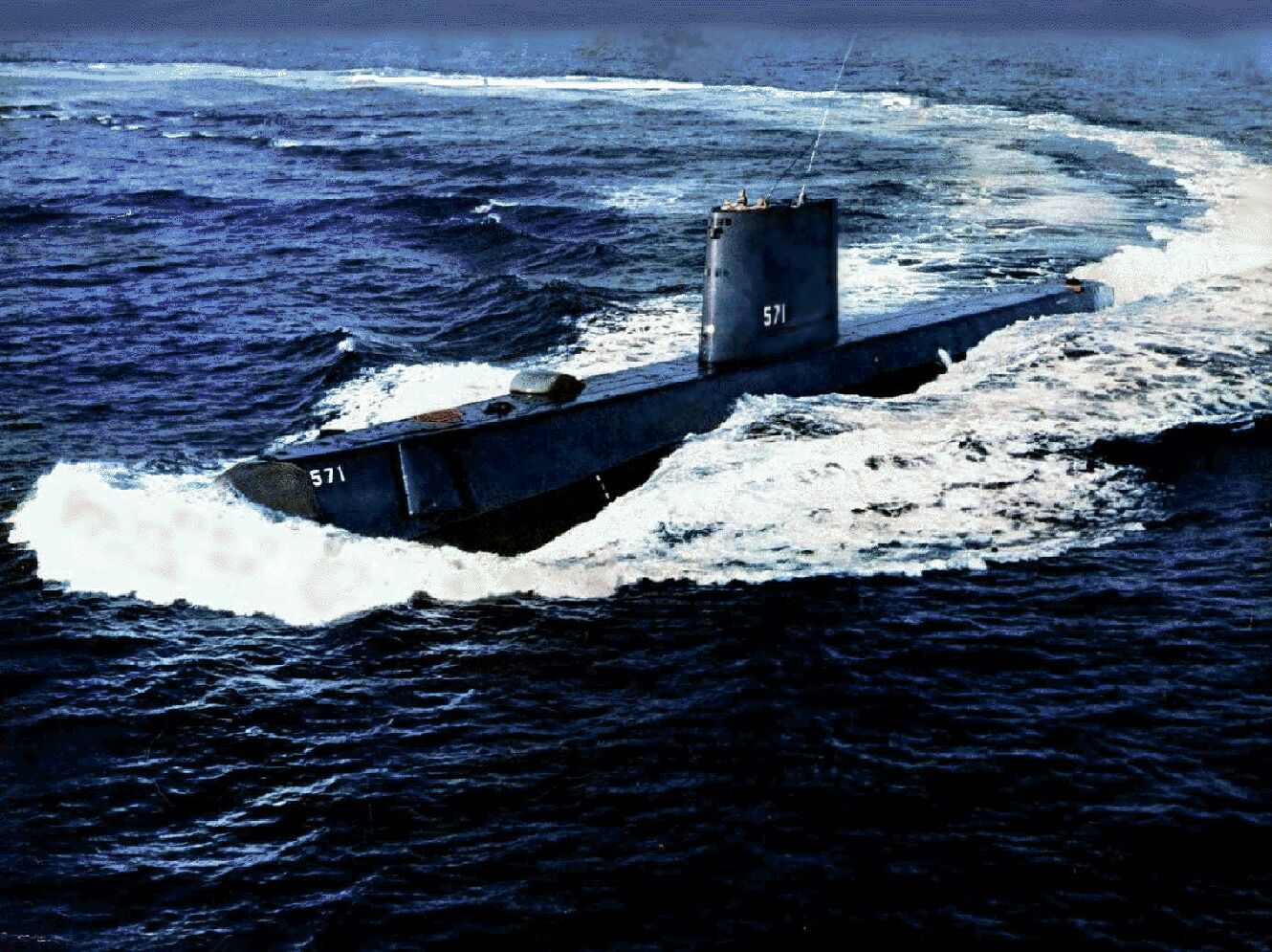 Скачати мобільні шпалери Uss Nautilus (Ssn 571), Вмс Сша, Військові Кораблі, Підводний Човен, Військовий безкоштовно.