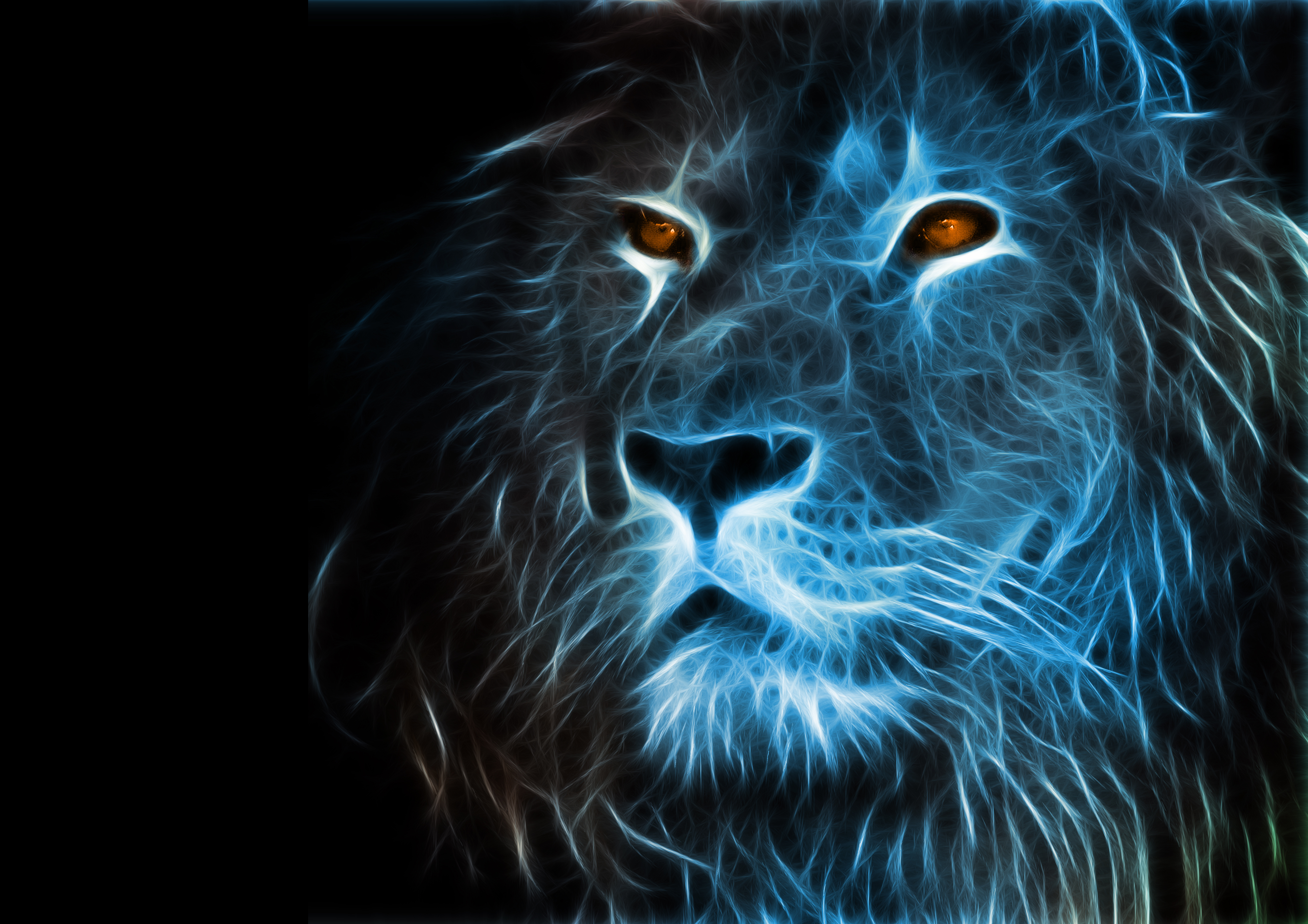 PCデスクトップに動物, ライオン, 猫, フラクタル画像を無料でダウンロード