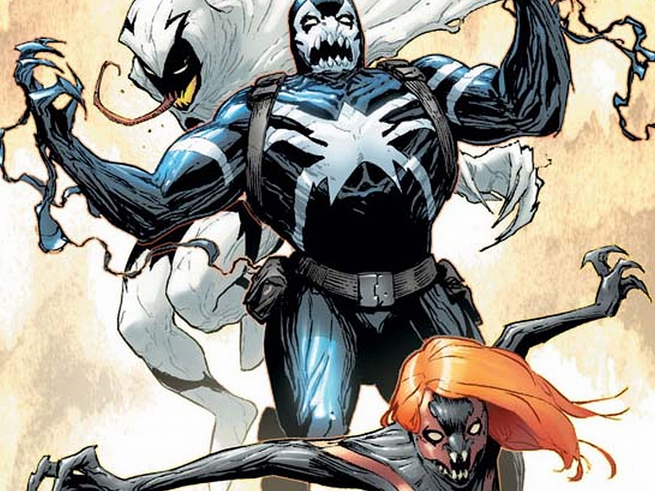 Handy-Wallpaper Comics, Venom kostenlos herunterladen.