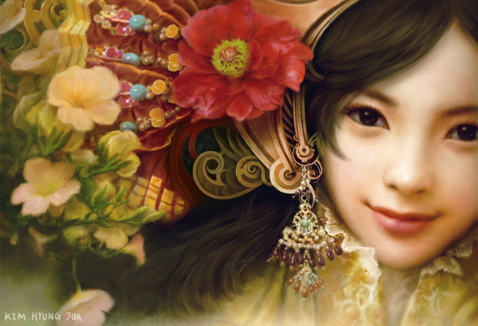 Download mobile wallpaper Fantasy, Child, Oriental for free.