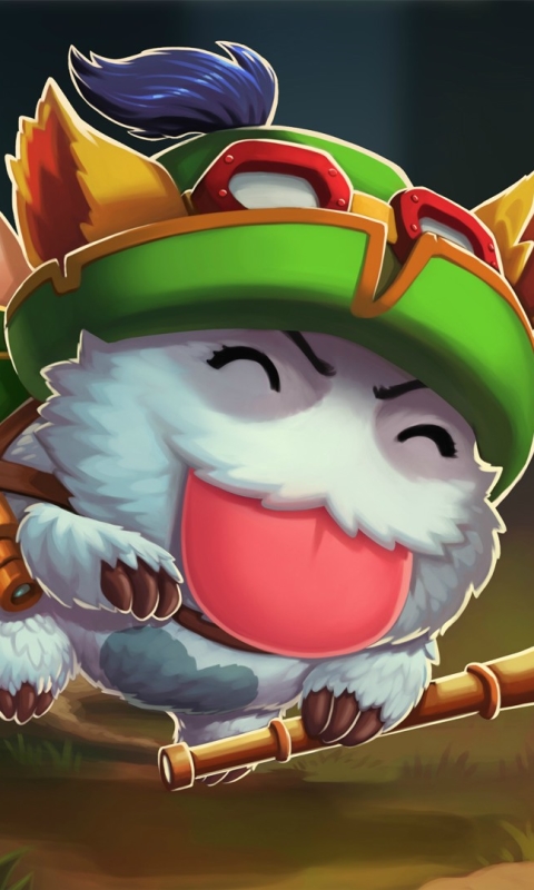 Download mobile wallpaper League Of Legends, Video Game, Teemo (League Of Legends), Poro for free.