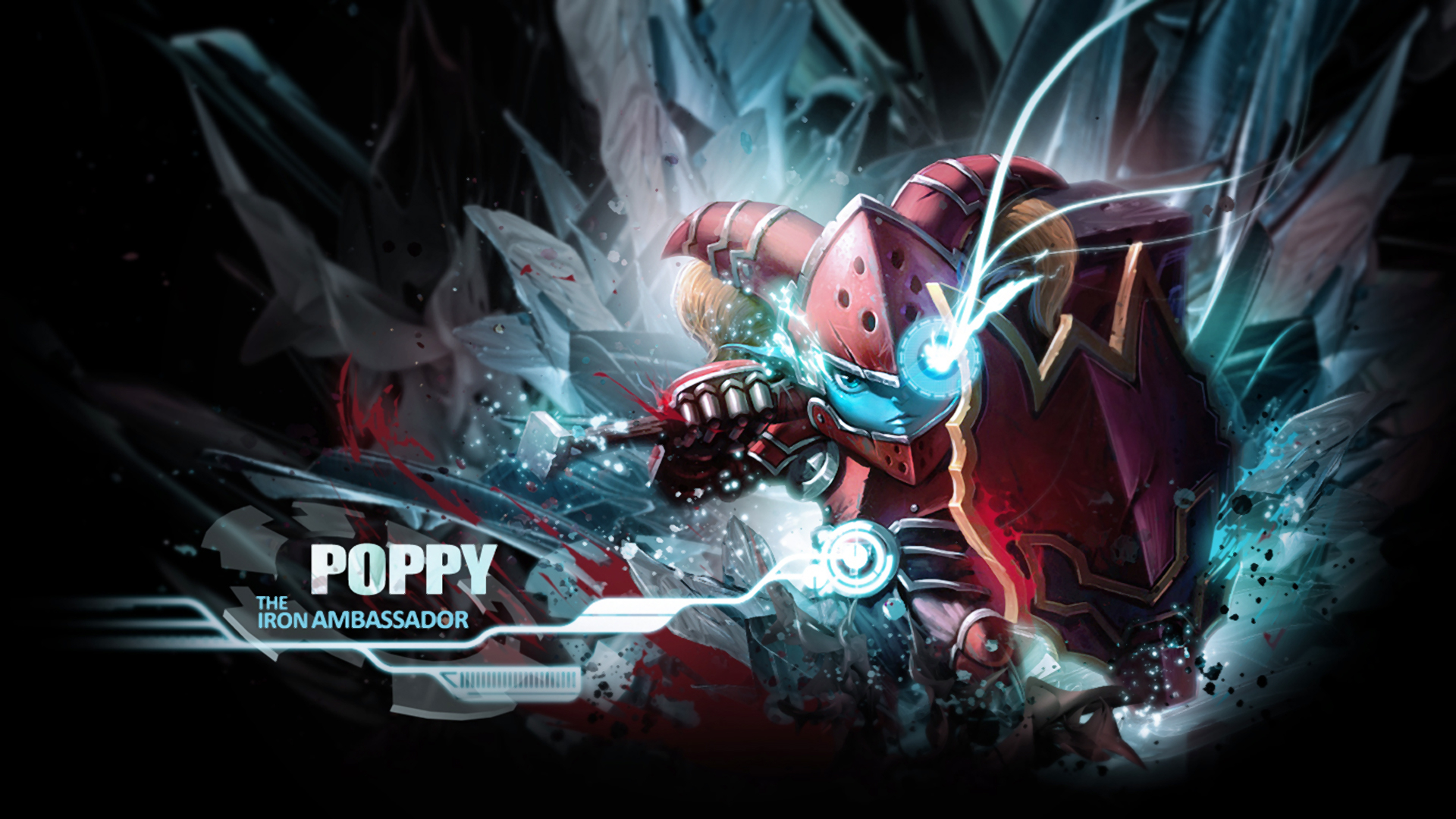 Free download wallpaper League Of Legends, Video Game, Poppy (League Of Legends) on your PC desktop