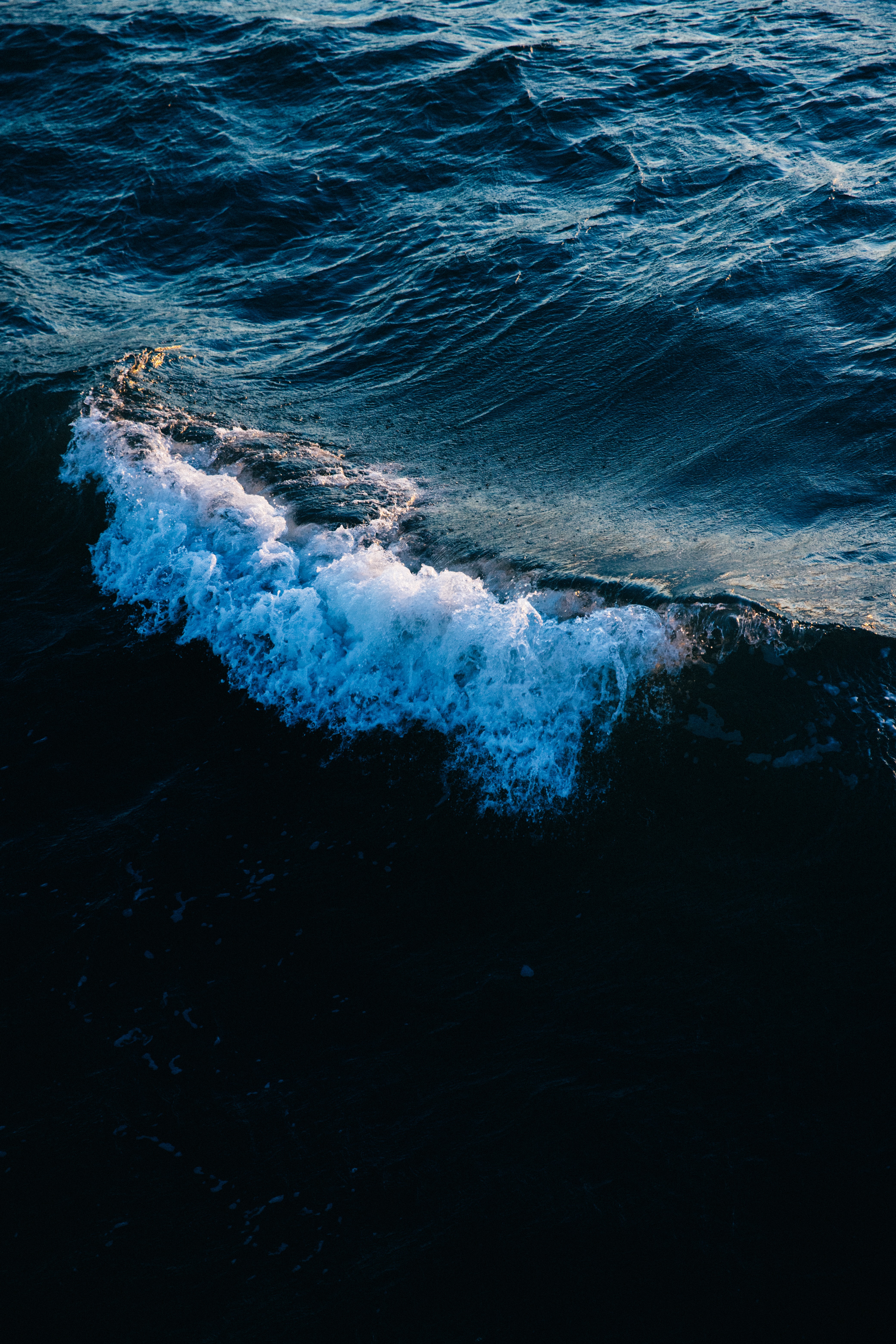 ocean, wave, nature, water, storm HD wallpaper