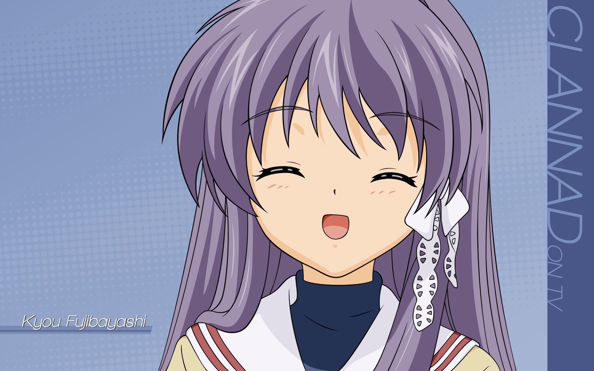 Download mobile wallpaper Clannad, Kyou Fujibayashi, Anime for free.