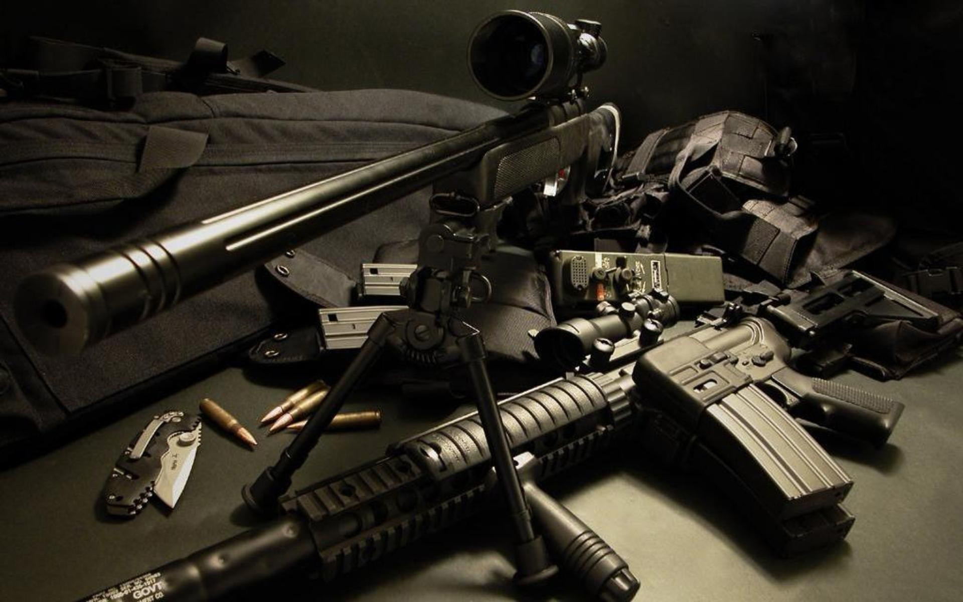 weapons, sniper rifle HD wallpaper