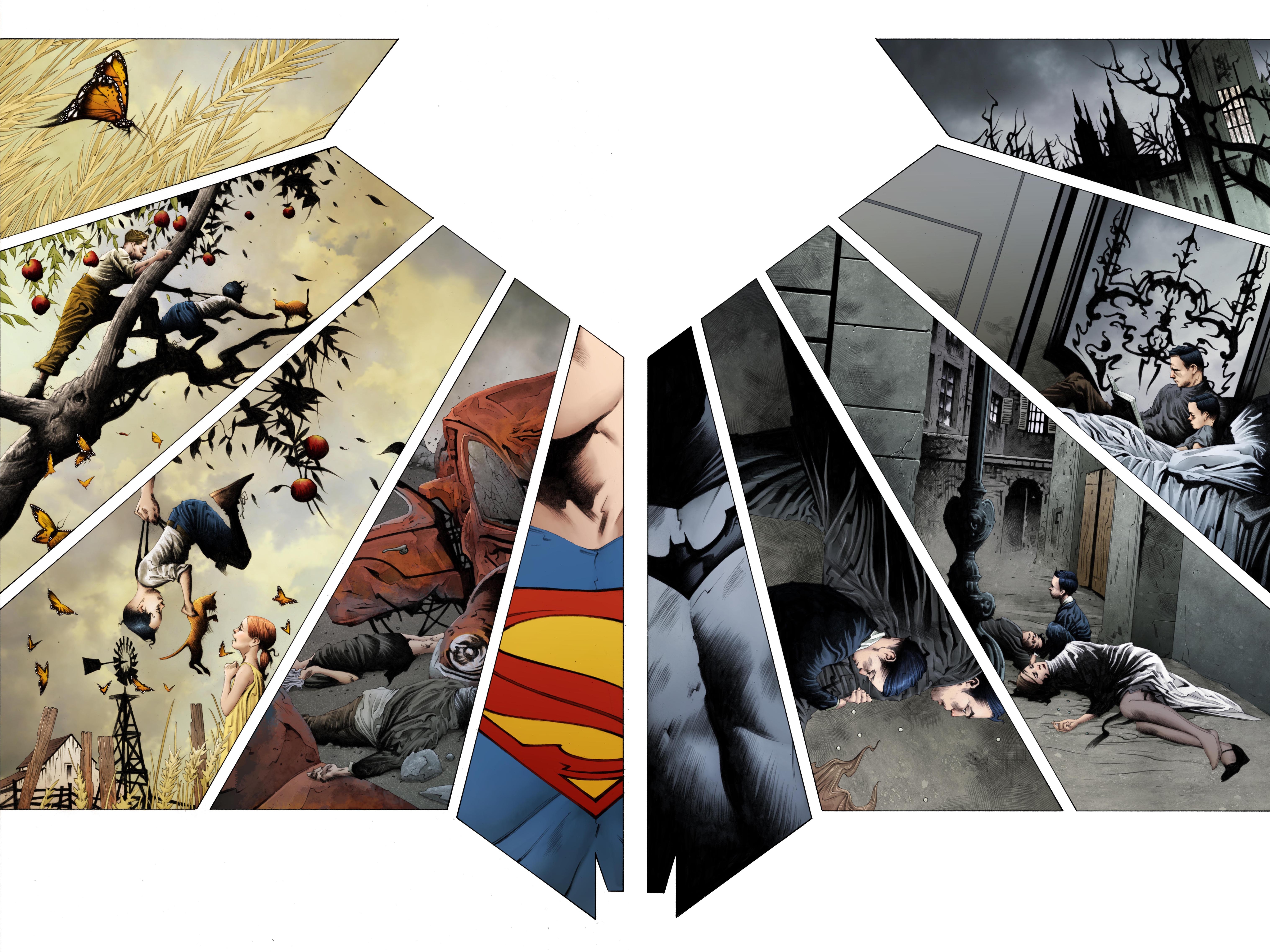 Melhores papéis de parede de Batman/superman para tela do telefone