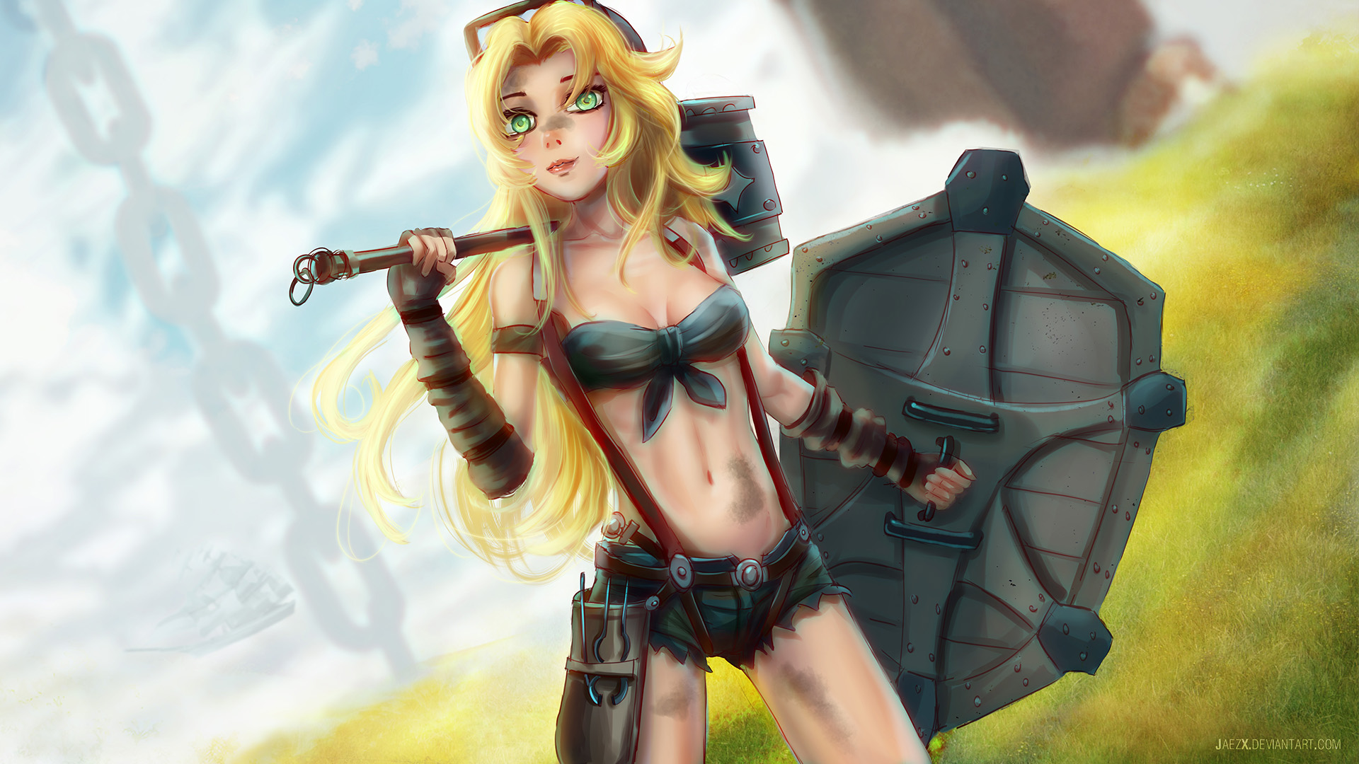 Free download wallpaper Fantasy, Women Warrior on your PC desktop