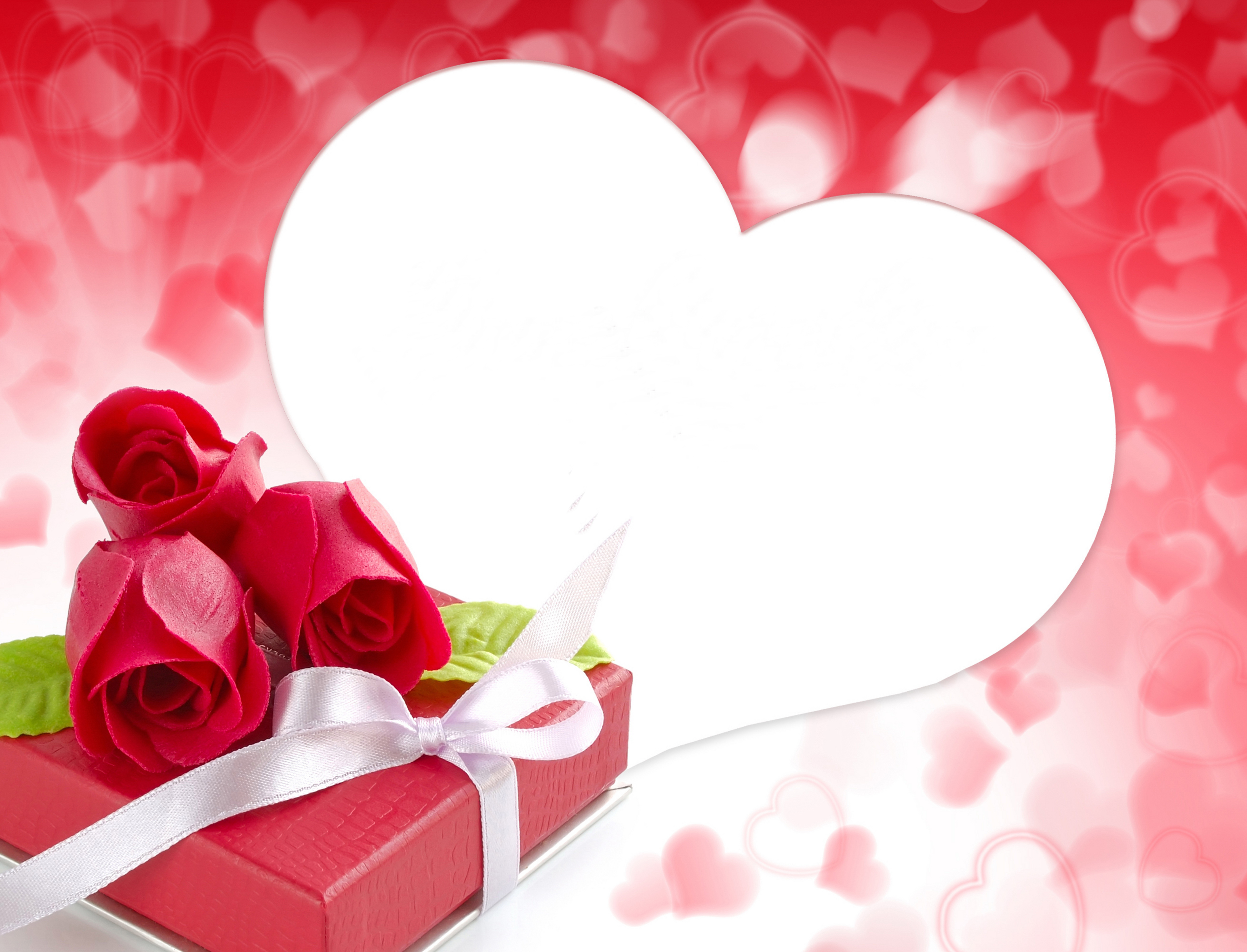 Скачати мобільні шпалери День Святого Валентина, Квітка, Свято, Подарунок, Серце, Червона Троянда, Червона Квітка безкоштовно.