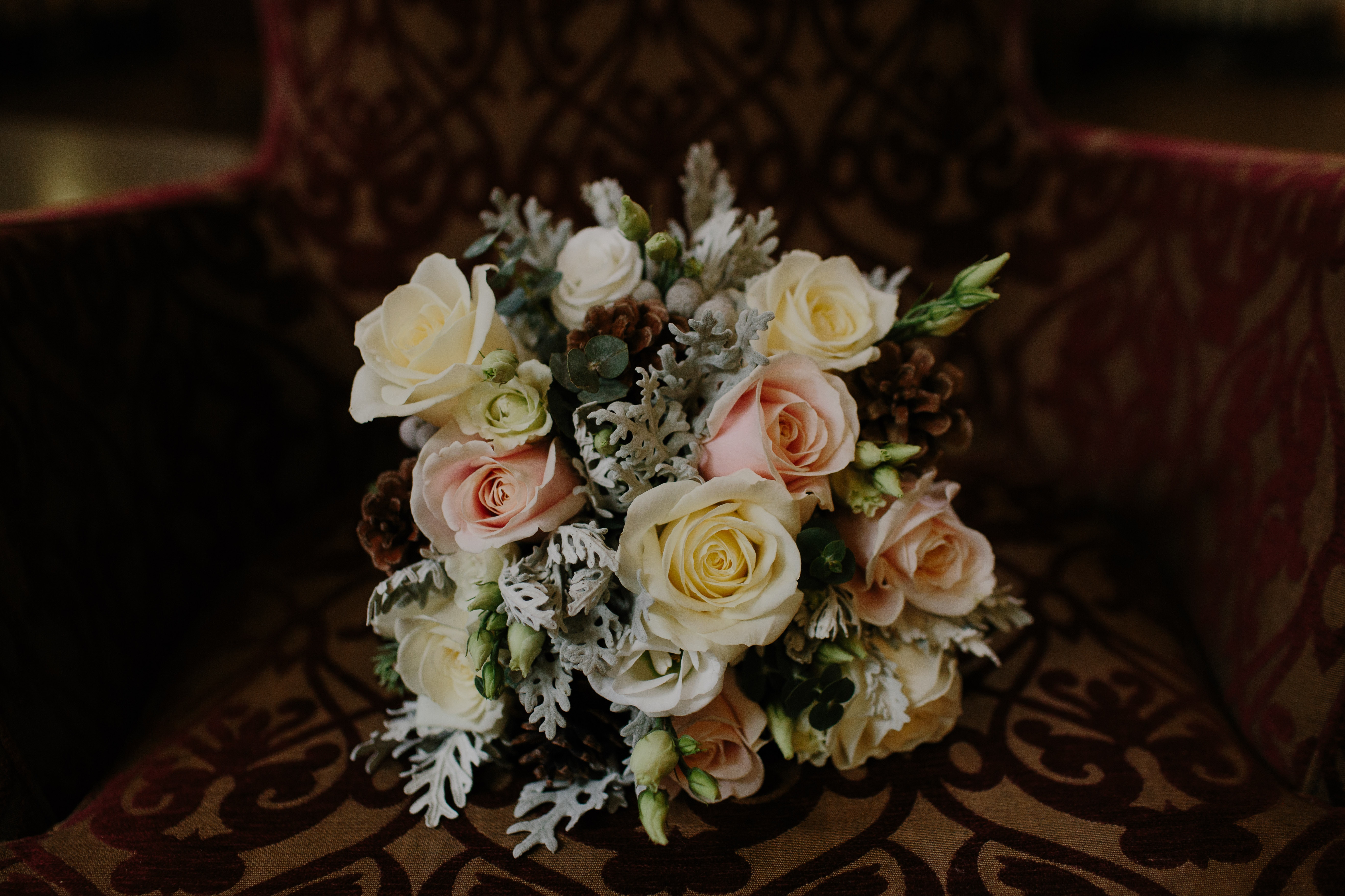 Download mobile wallpaper Composition, Typography, Bouquet, Registration, Flowers, Roses for free.