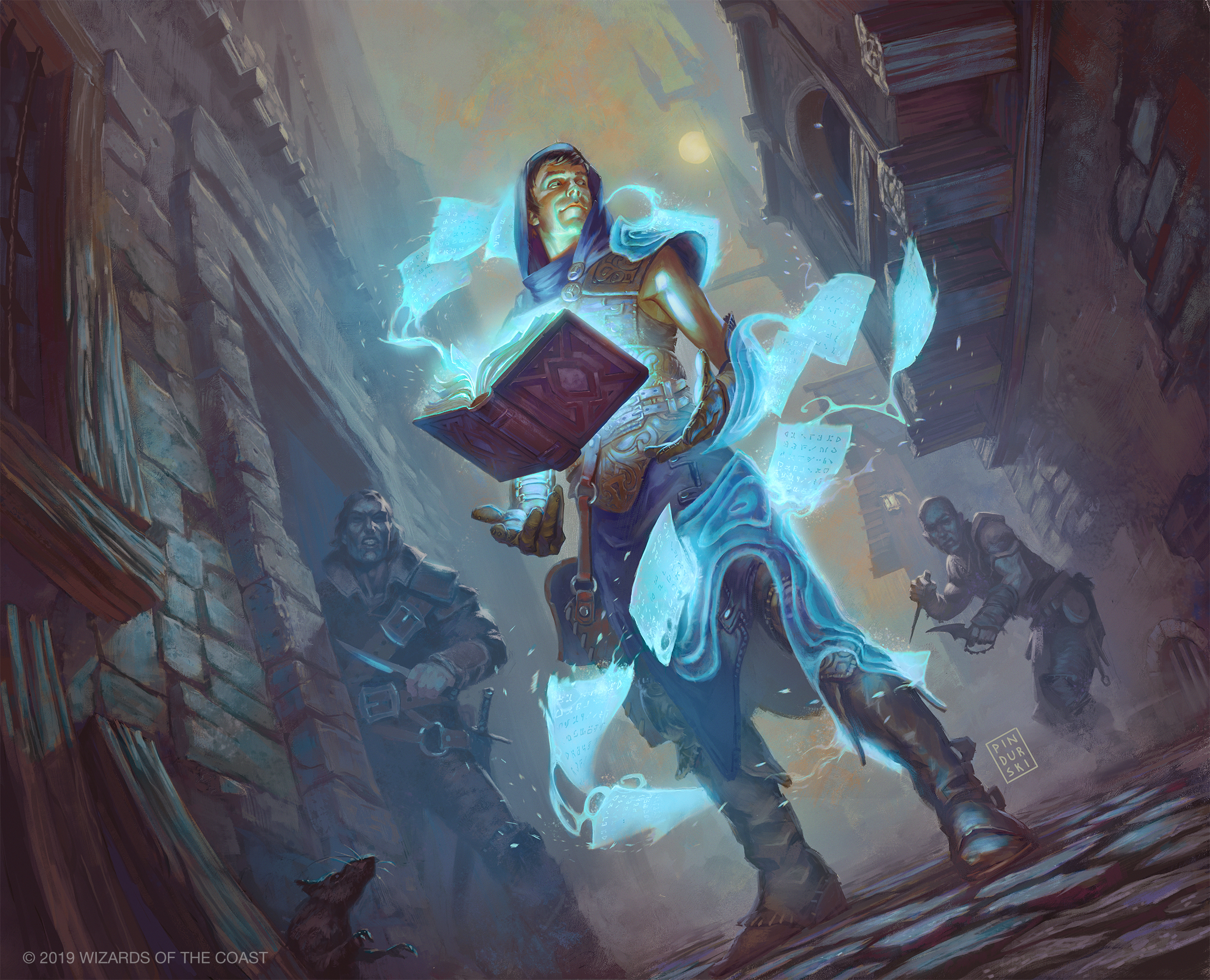 Free download wallpaper Magic, Book, Game, Sorcerer, Assassin, Magic: The Gathering on your PC desktop