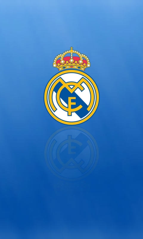 Handy-Wallpaper Sport, Fußball, Logo, Emblem, Real Madrid C F kostenlos herunterladen.