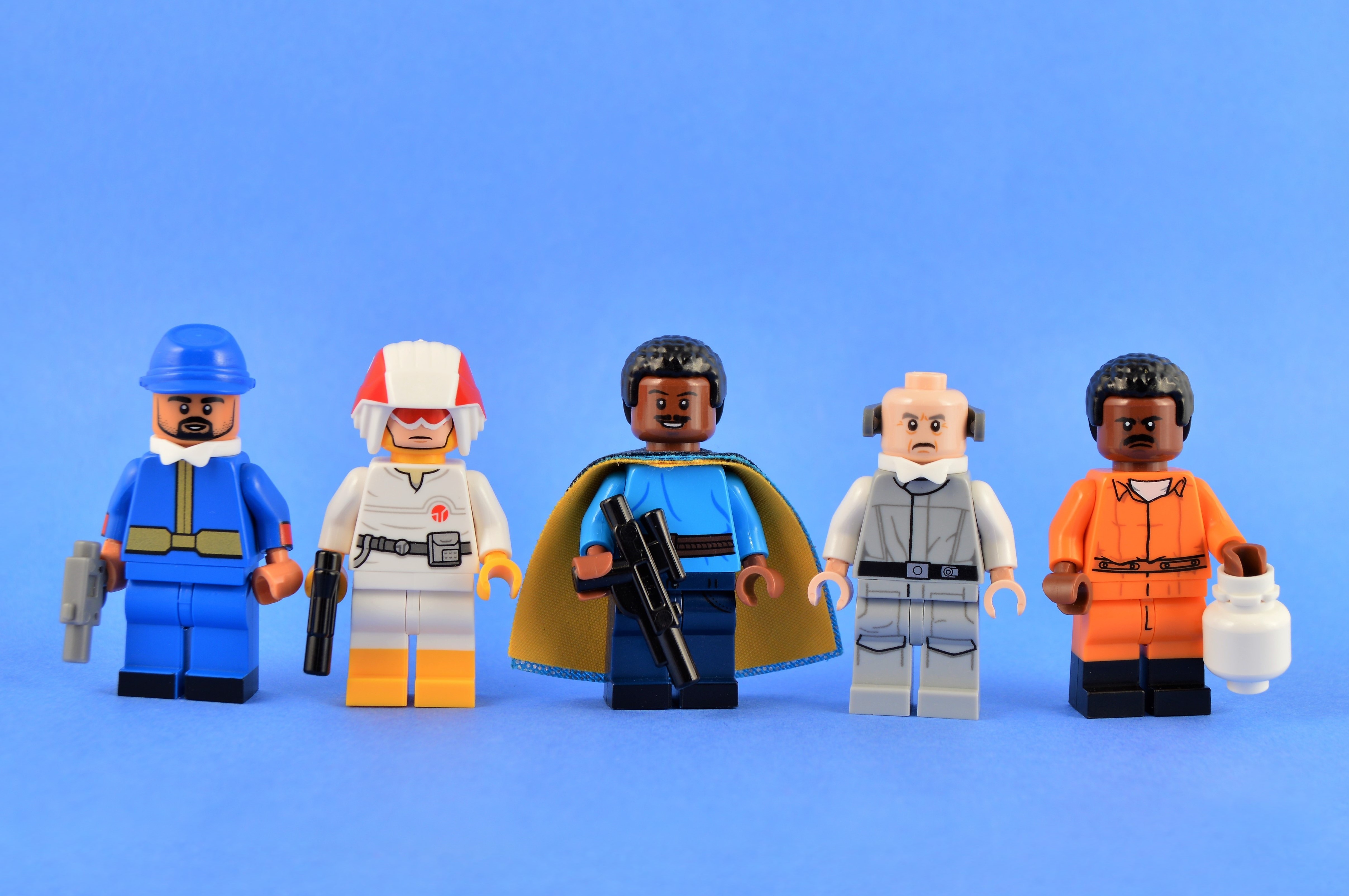 Handy-Wallpaper Lego, Produkte, Lando Calrissian, Lobot (Star Wars) kostenlos herunterladen.