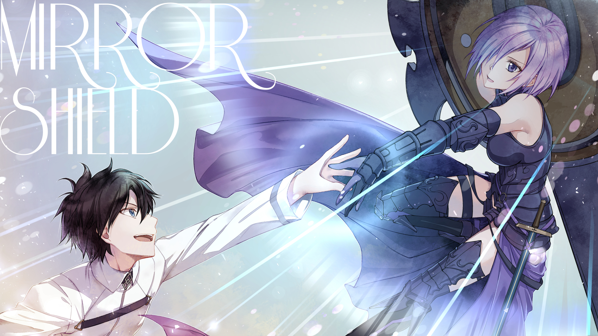 Download mobile wallpaper Anime, Fate/grand Order, Mashu Kyrielight, Fujimaru Ritsuka (Male), Fate Series for free.