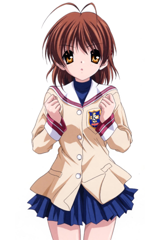 Descarga gratuita de fondo de pantalla para móvil de Animado, Clannad, Nagisa Furukawa.