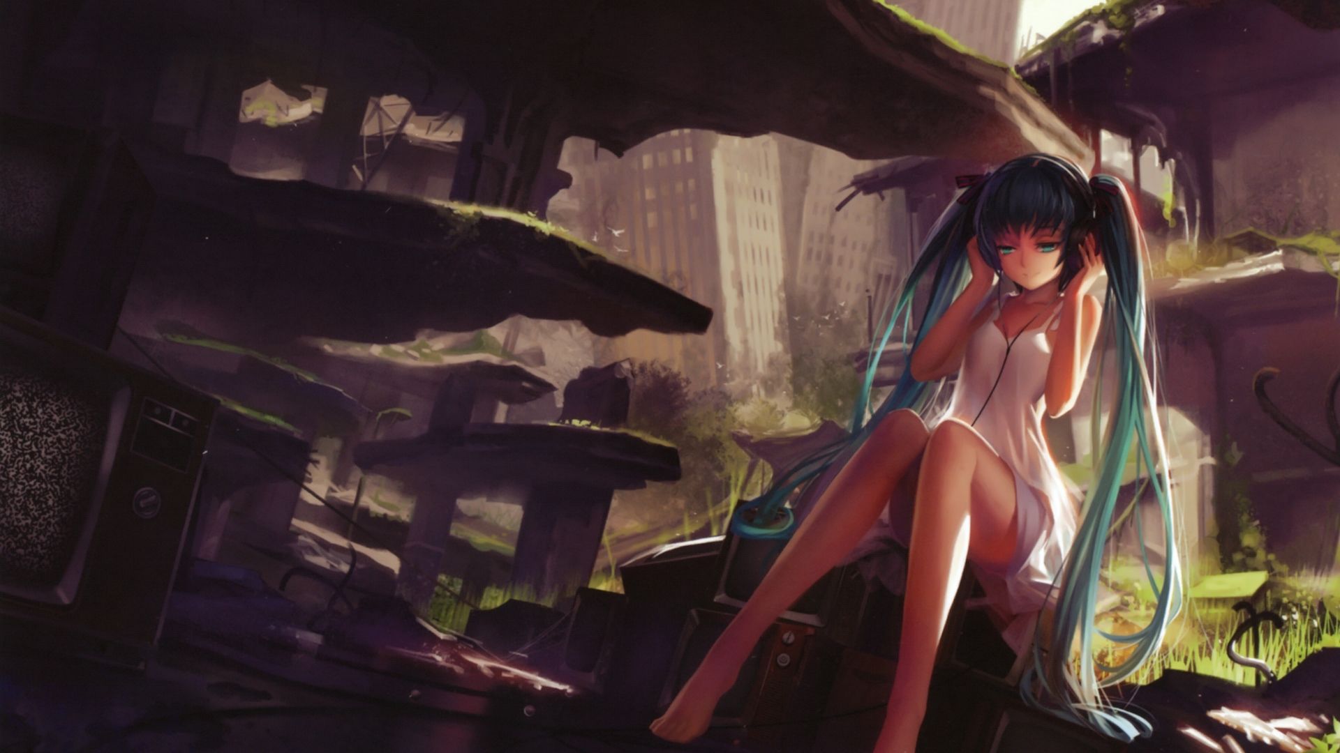 Handy-Wallpaper Vocaloid, Hatsune Miku, Animes kostenlos herunterladen.