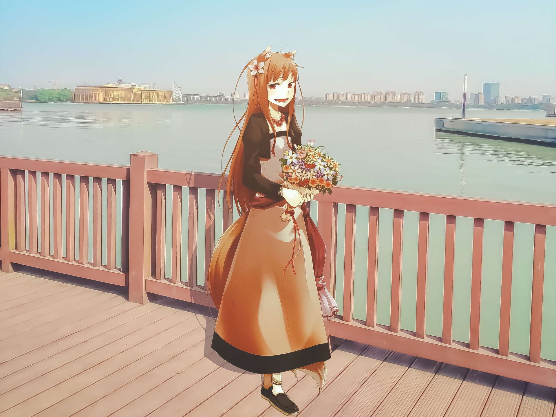 Free download wallpaper Anime, Holo (Spice & Wolf), Spice And Wolf on your PC desktop