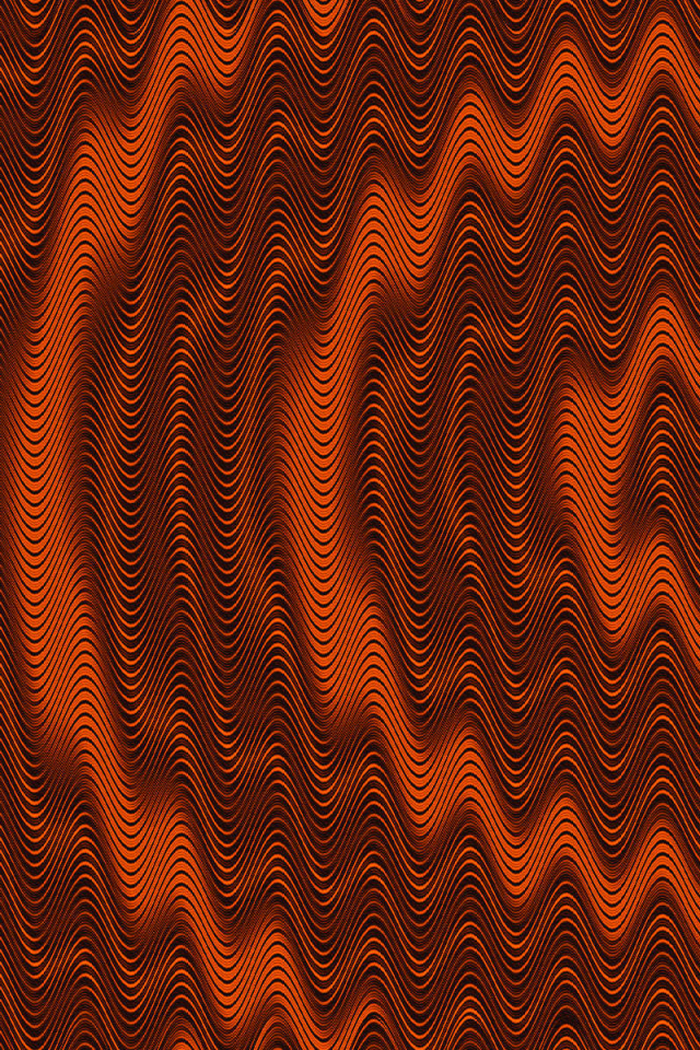 Download mobile wallpaper Abstract, Brown, Illusion, Wave for free.