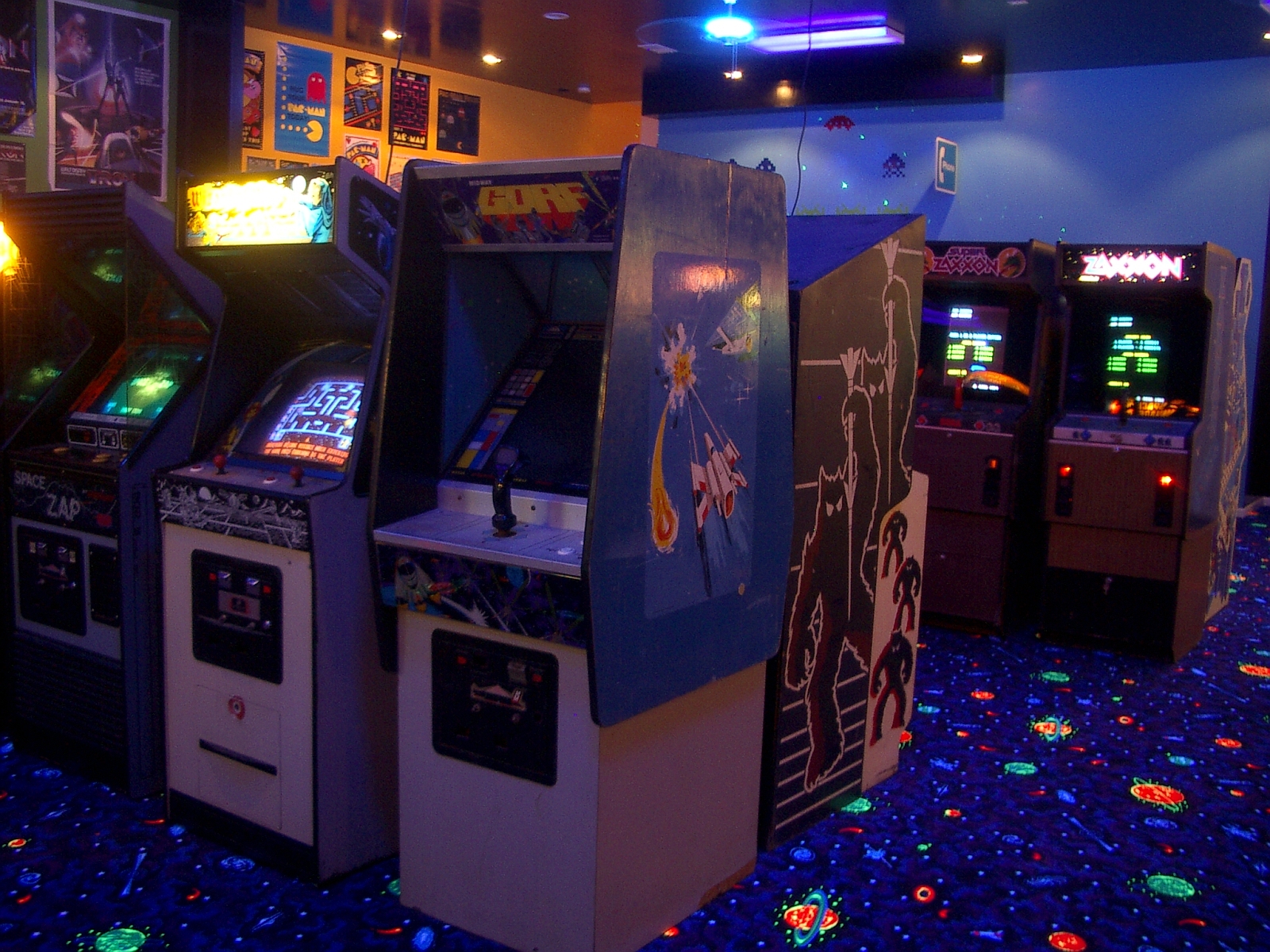 video game, arcade