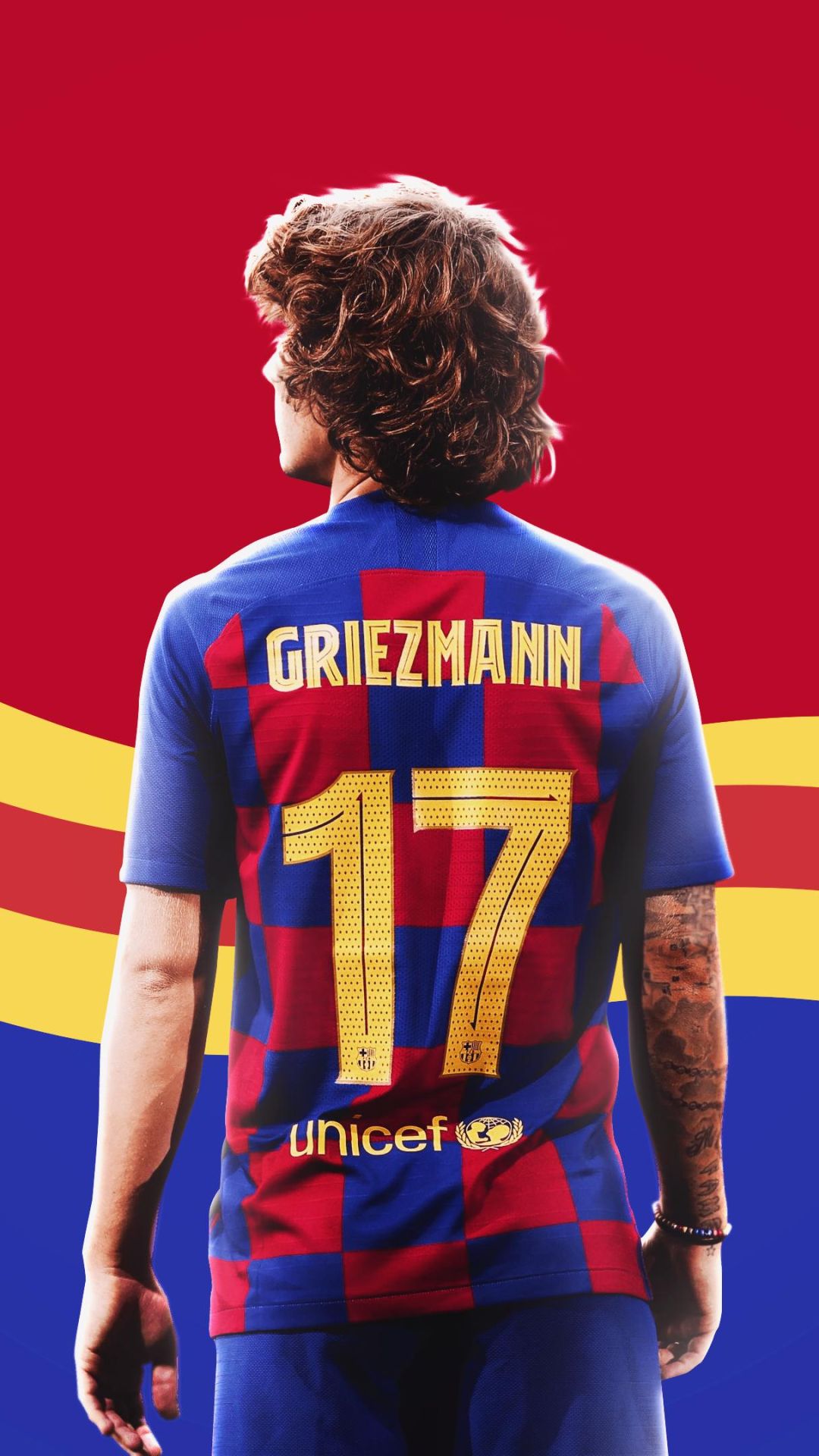 Download mobile wallpaper Sports, Soccer, French, Fc Barcelona, Antoine Griezmann for free.