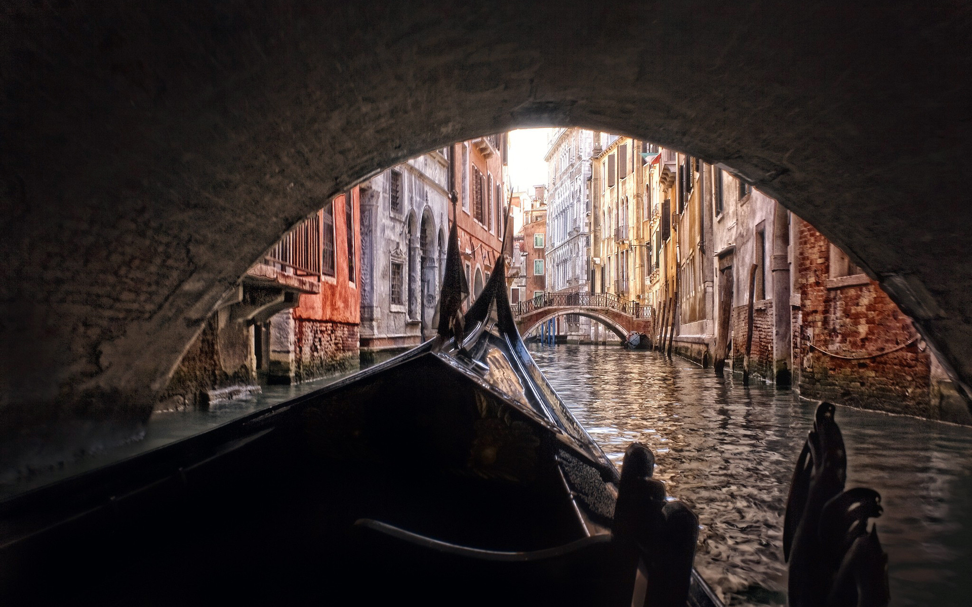 402299画像をダウンロードマンメイド, ヴェネツィア, 運河, ゴンドラ, 家, イタリア, 都市-壁紙とスクリーンセーバーを無料で