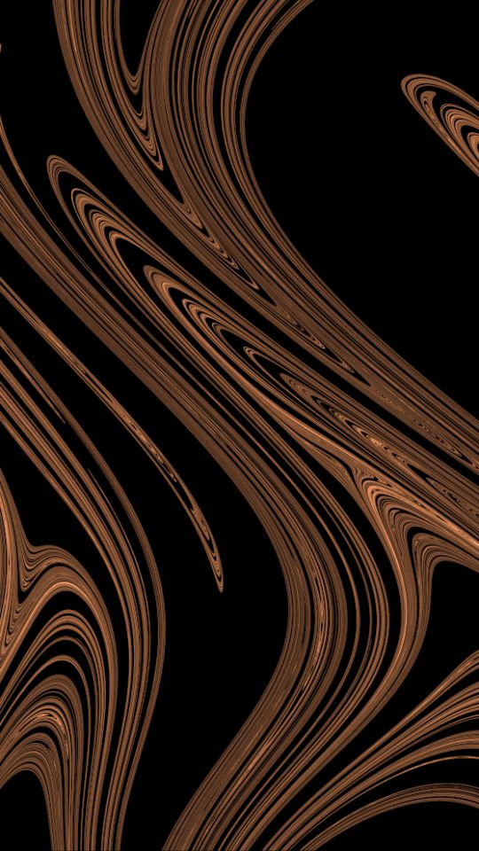 Download mobile wallpaper Abstract, Brown, Design, Swirl for free.
