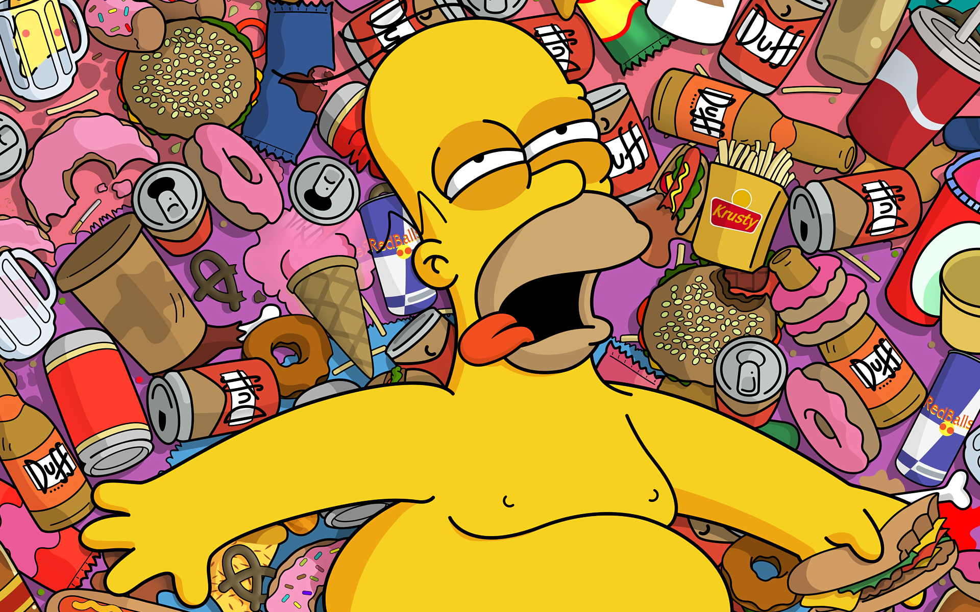 Baixar papéis de parede de desktop Homer Simpson HD