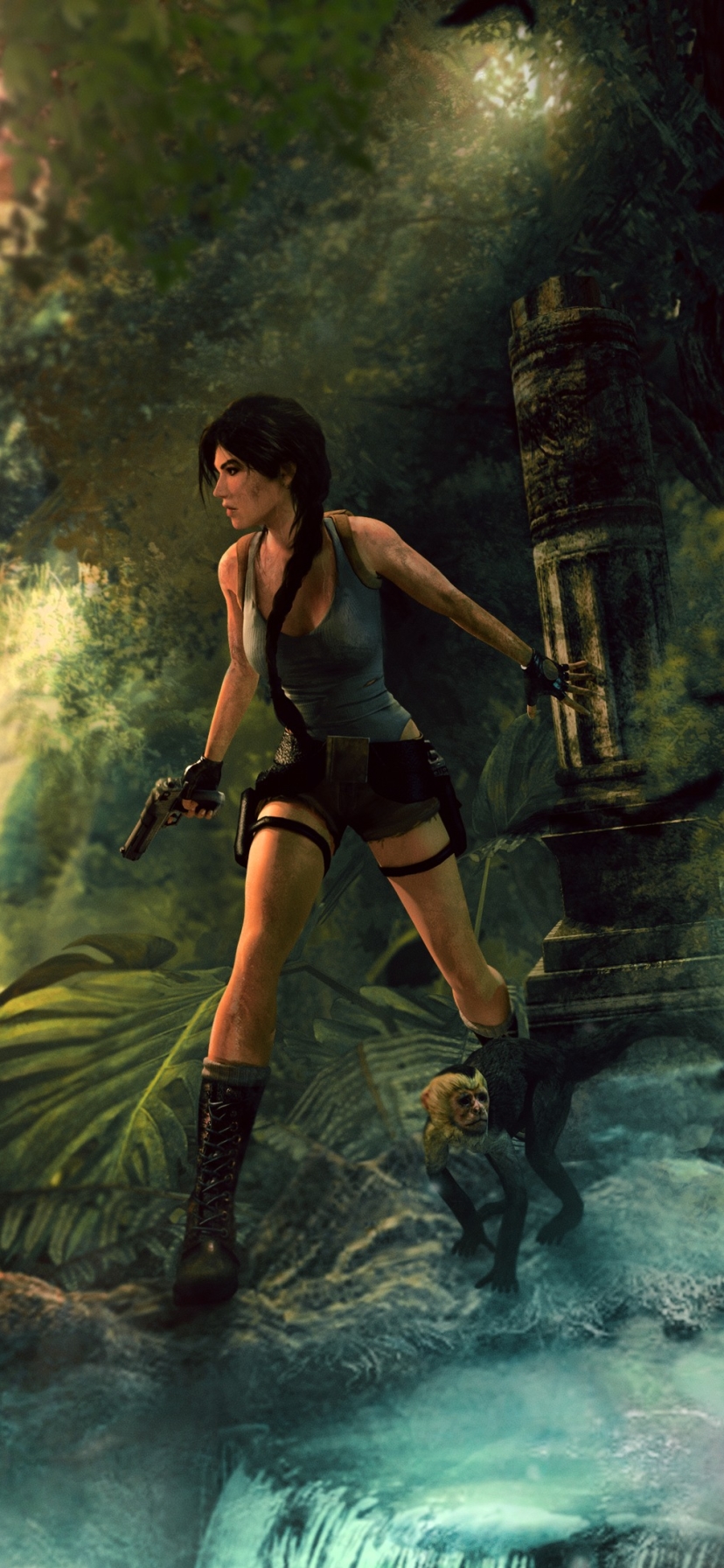 Скачати мобільні шпалери Розкрадачка Гробниць, Відеогра, Tomb Raider: Underworld безкоштовно.