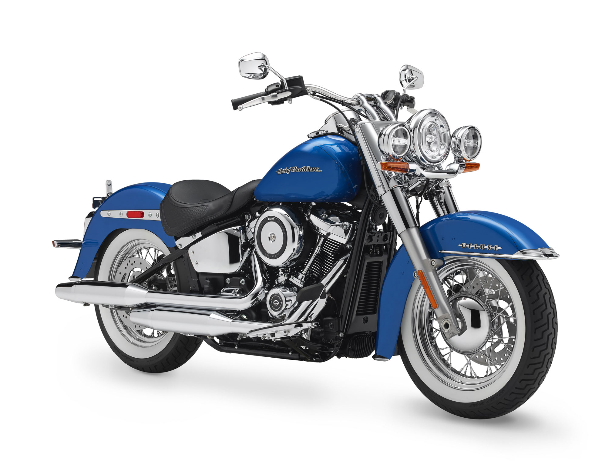 Baixar papéis de parede de desktop Harley Davidson Softail Deluxe HD