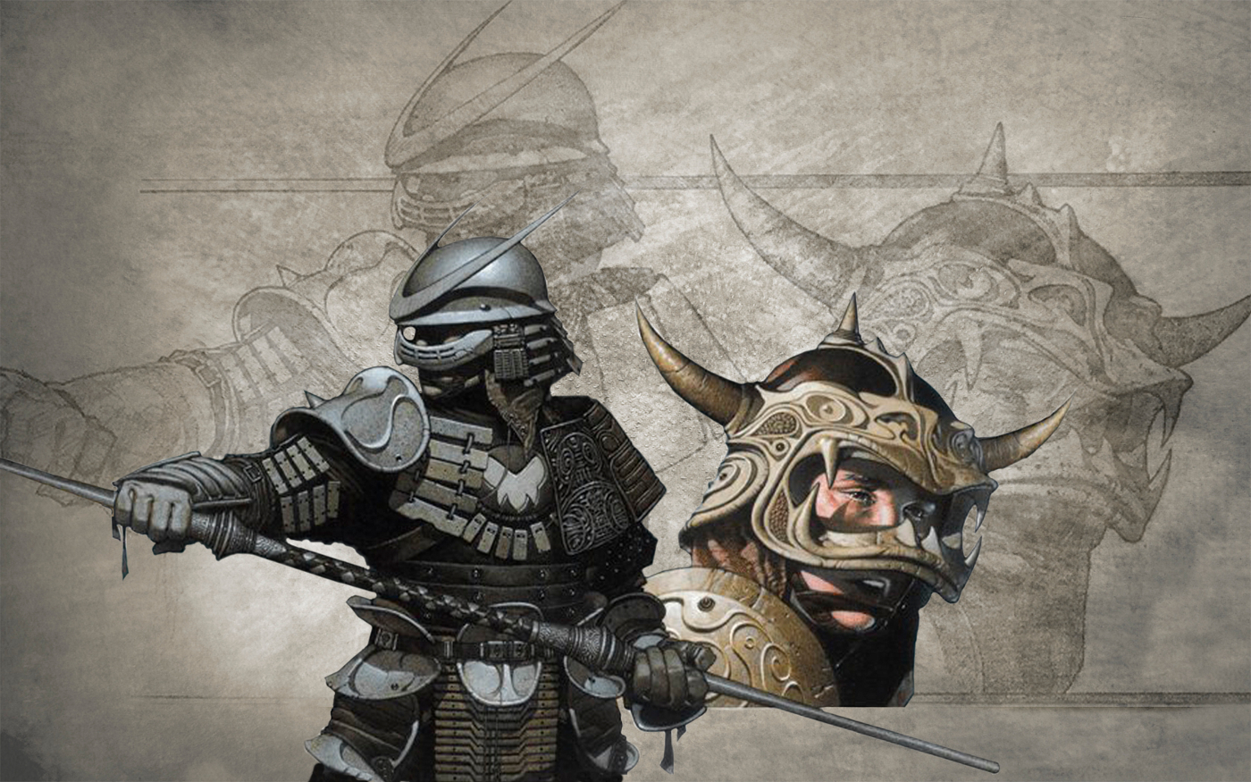 Free download wallpaper Fantasy, Samurai on your PC desktop