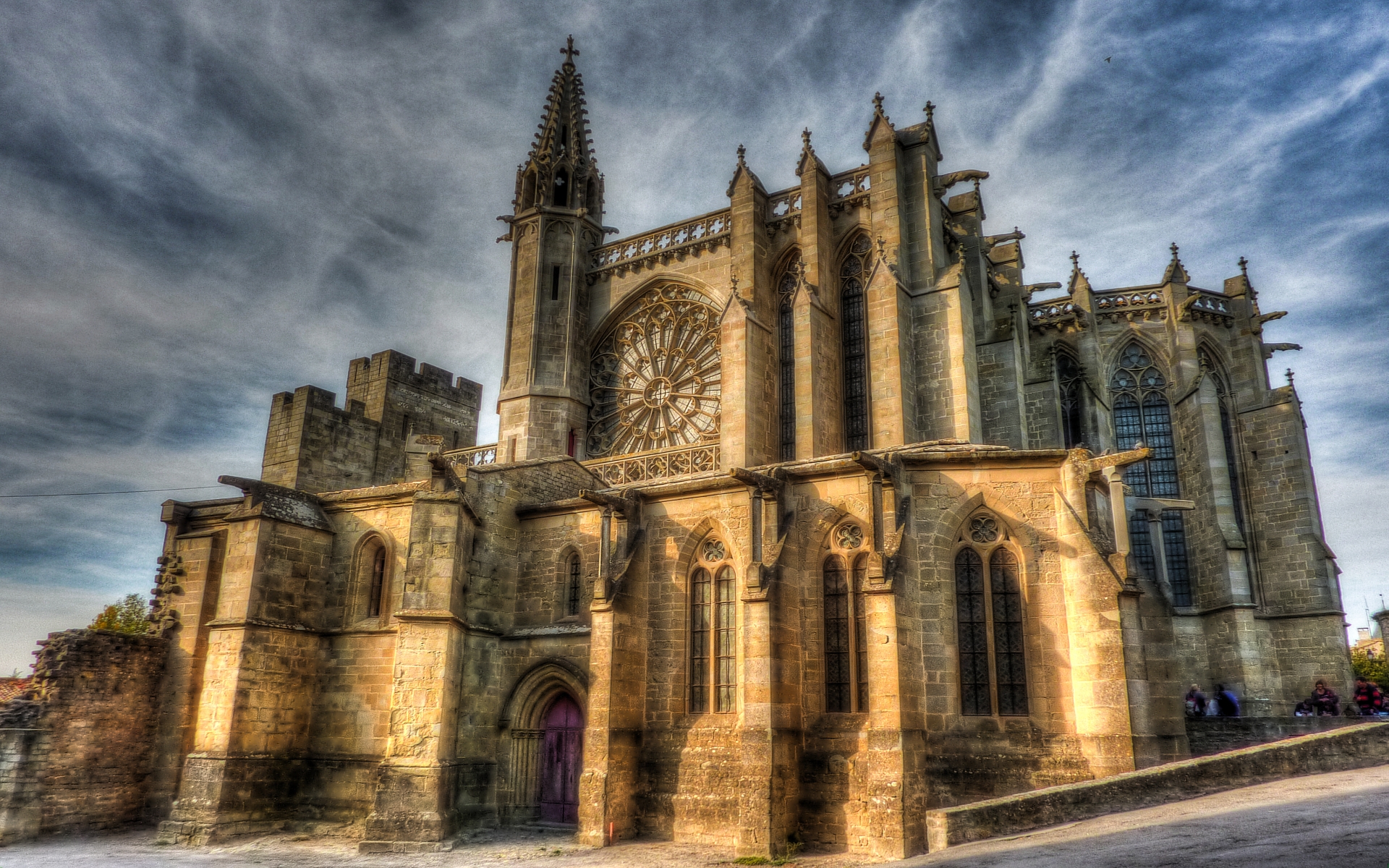 Baixar papéis de parede de desktop Basílica De St Nazaire E St Celse Carcassonne HD