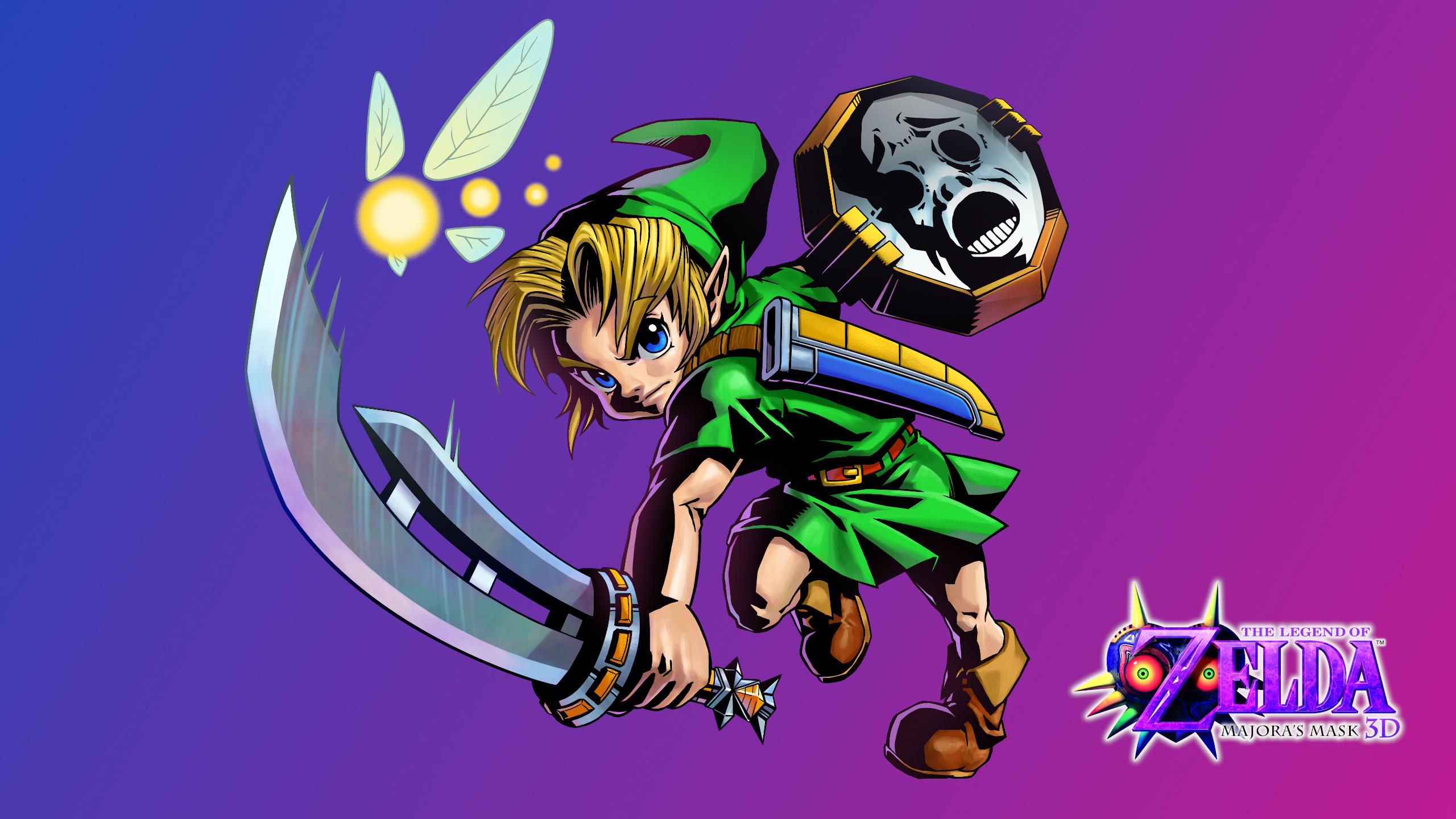 Baixar papel de parede para celular de Link, Videogame, Zelda, Zeruda No Densetsu: Mujura No Kamen gratuito.