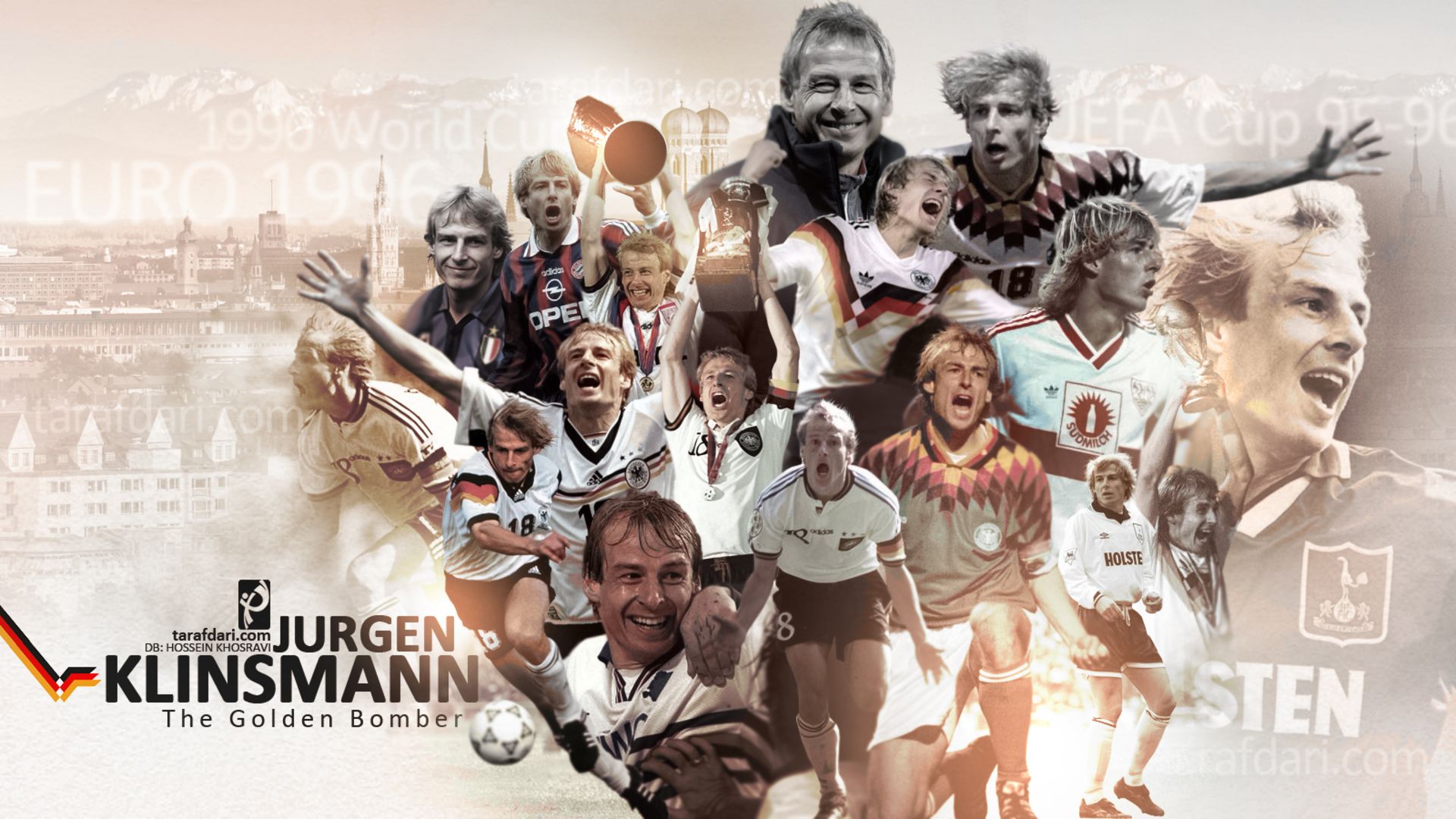 Handy-Wallpaper Sport, Fußball, Deutsch, Jürgen Klinsmann kostenlos herunterladen.